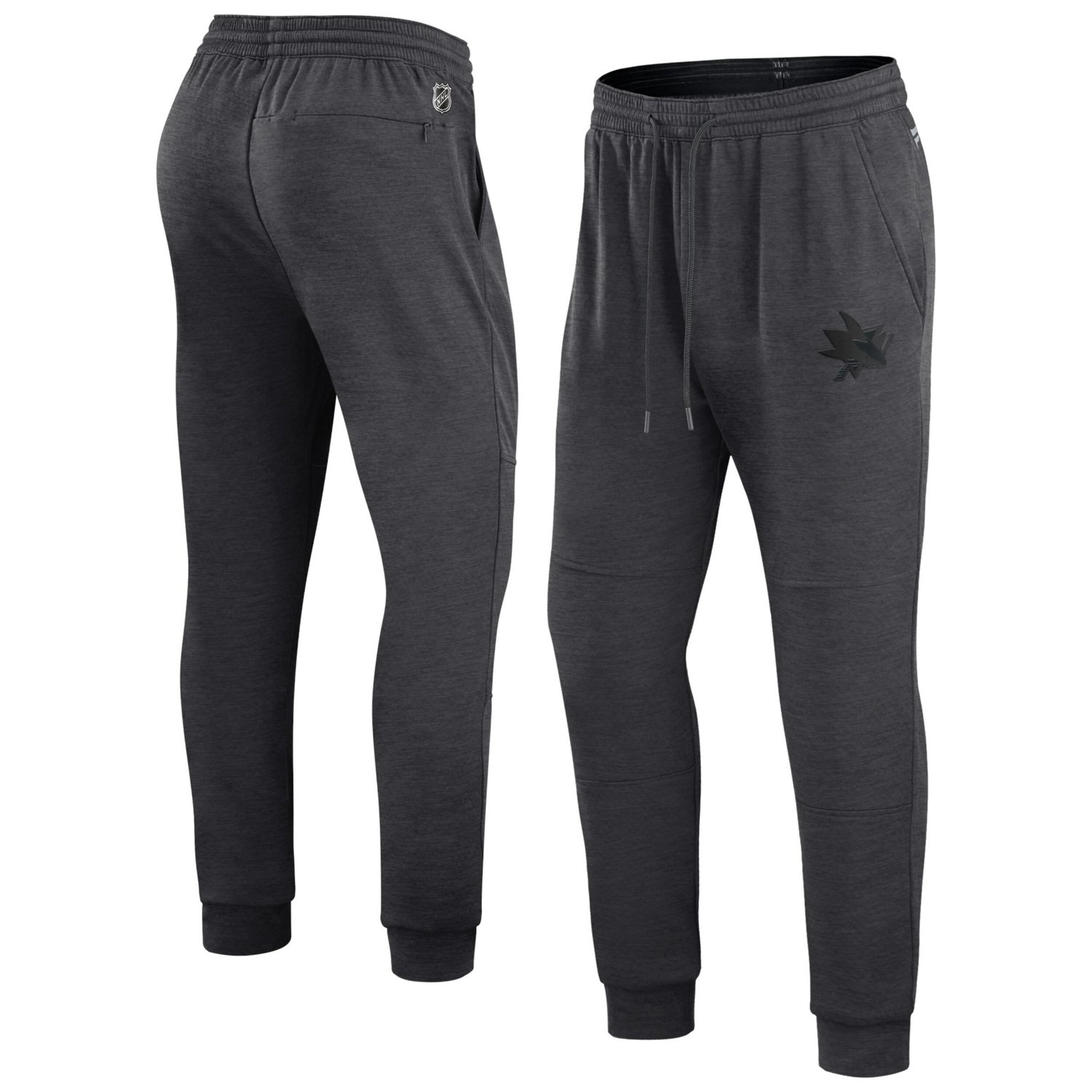 Fanatics Branded San Jose Sharks Authentic Pro Road Jogger Sweatpants