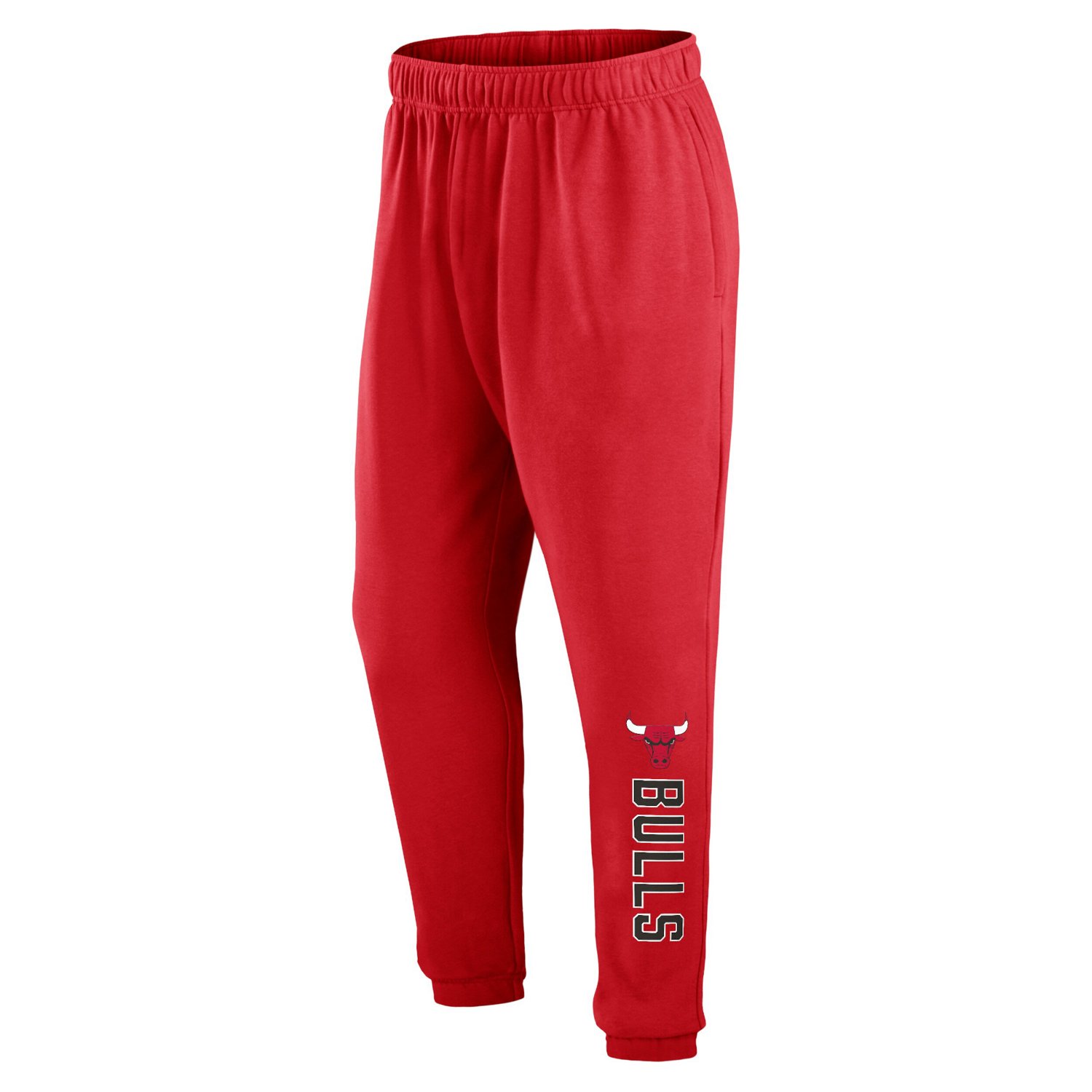 Fanatics Chicago Bulls Big  Tall Chop Block French Terry Sweatpants