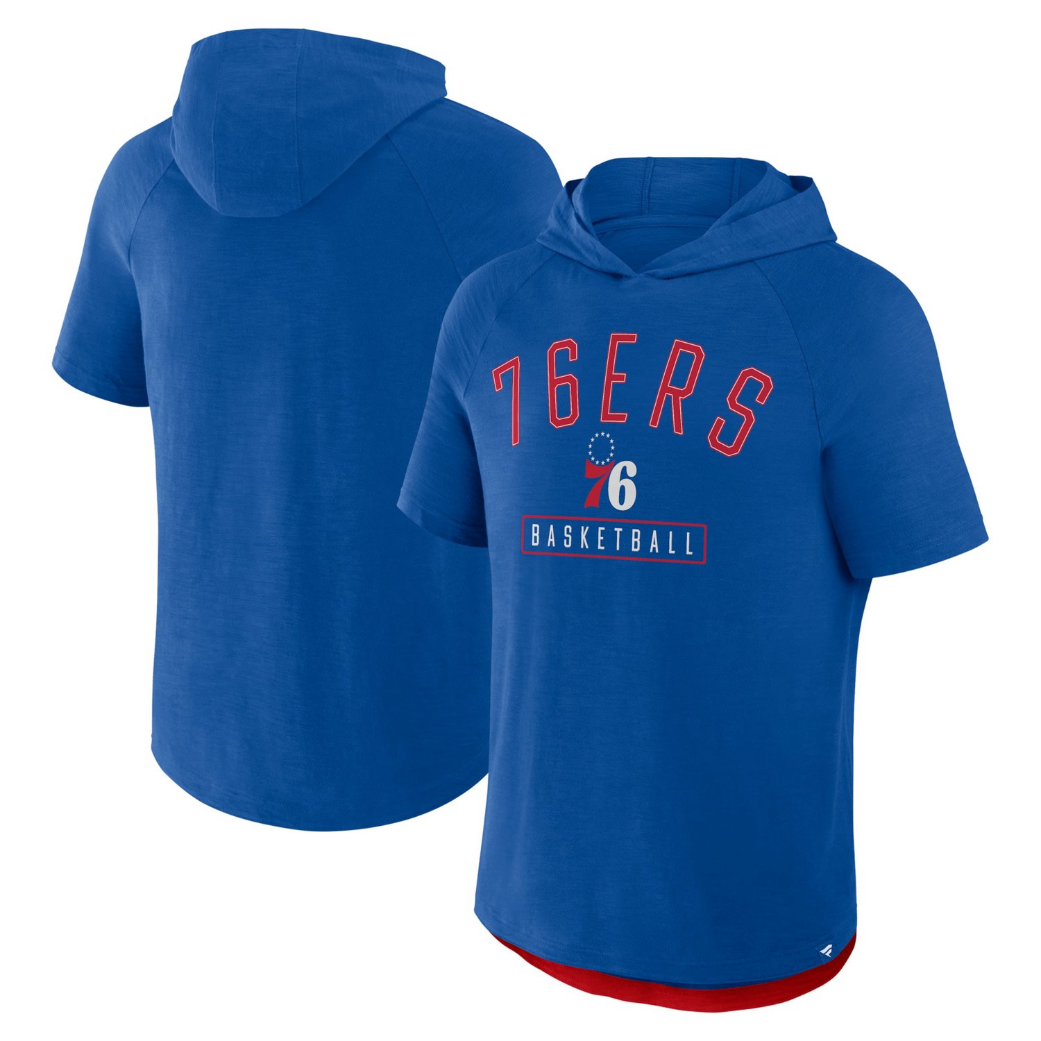 Fanatics Deep Philadelphia 76ers Pass Legend Hooded T-Shirt