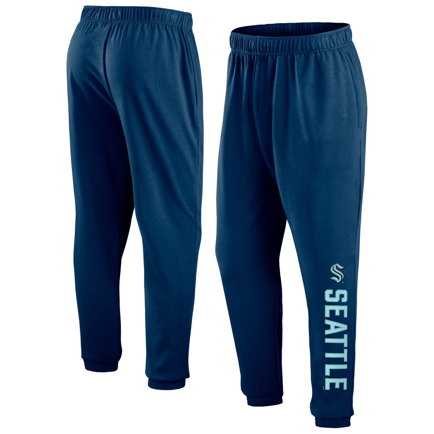 Fanatics Deep Sea Seattle Kraken Chop Block Fleece Sweatpants