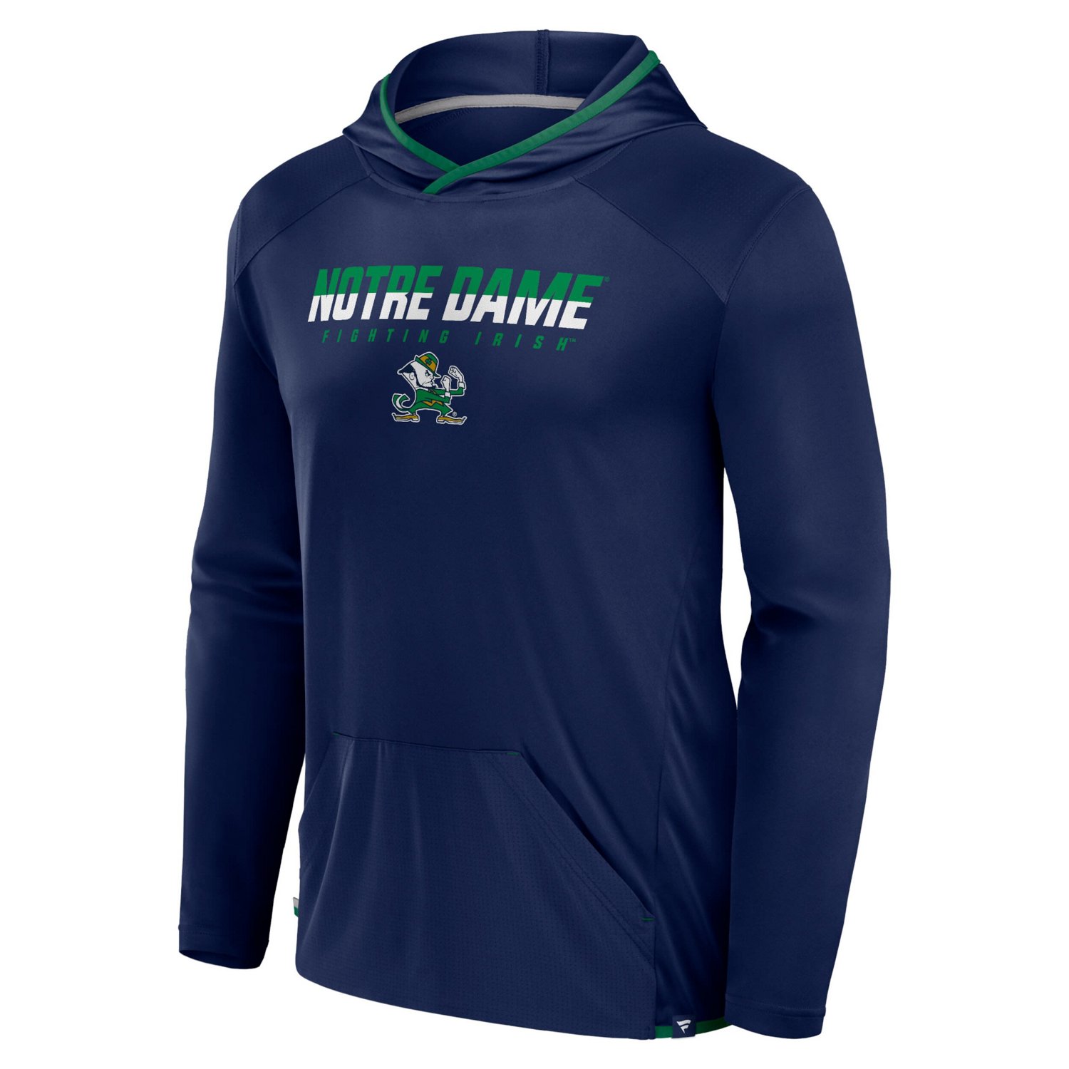 Fanatics Green Notre Dame Fighting Irish Transitional Hoodie T-Shirt