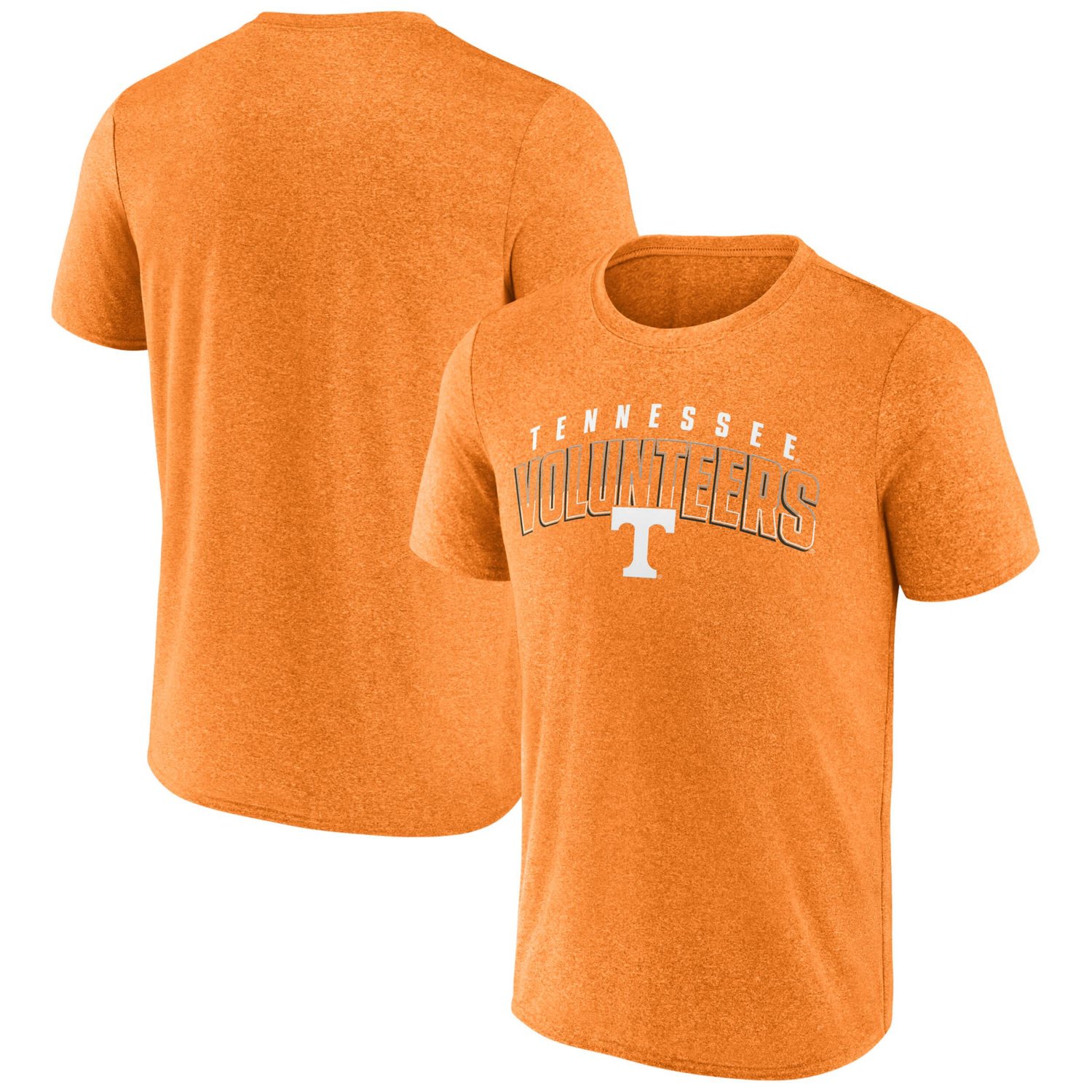 Fanatics Heather Tennessee Tennessee Volunteers Outline Split T-Shirt                                                            - view number 1