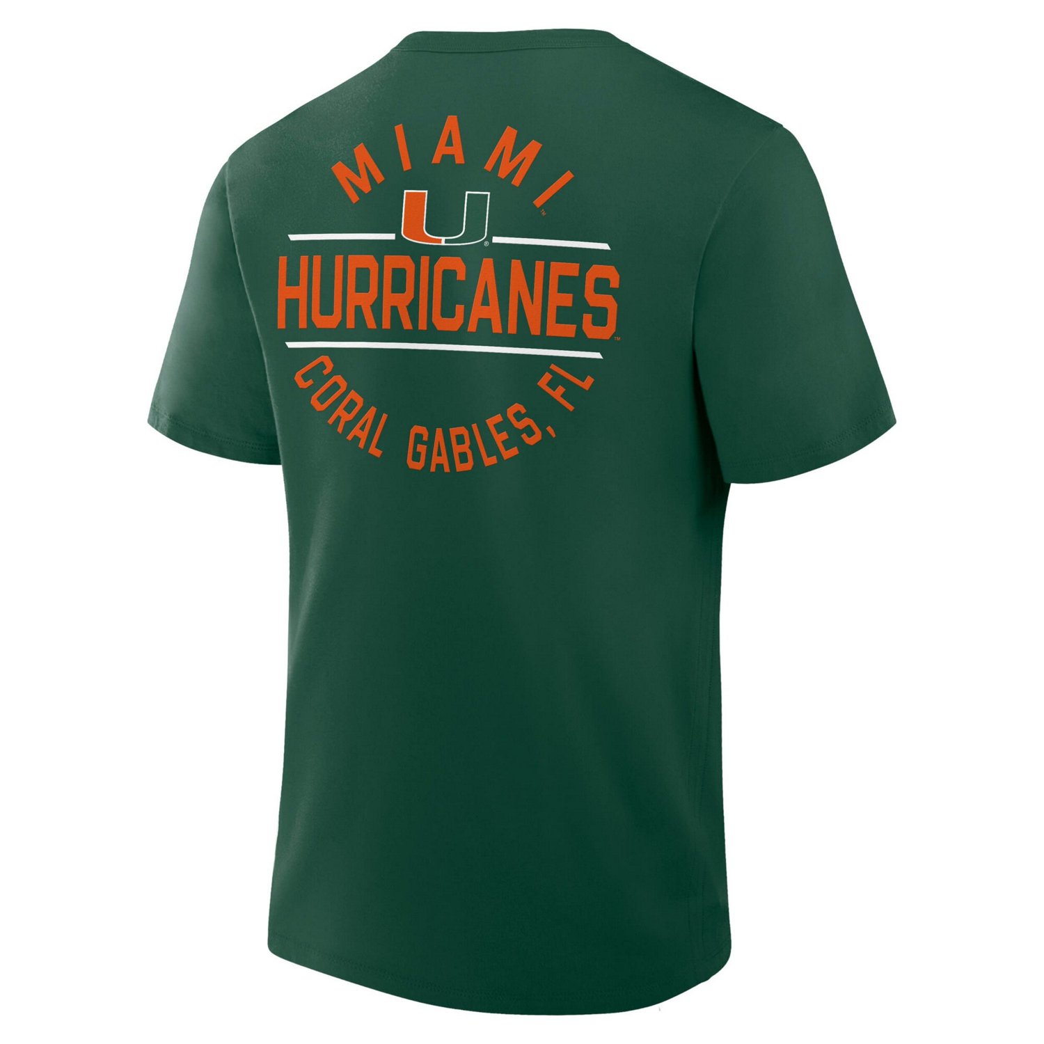 Fanatics Miami Hurricanes Fastbreak T-Shirt                                                                                      - view number 3