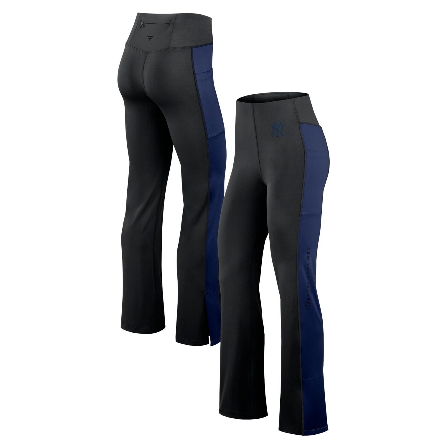 Fanatics New York Yankees Studio Fitted Flared Leggings