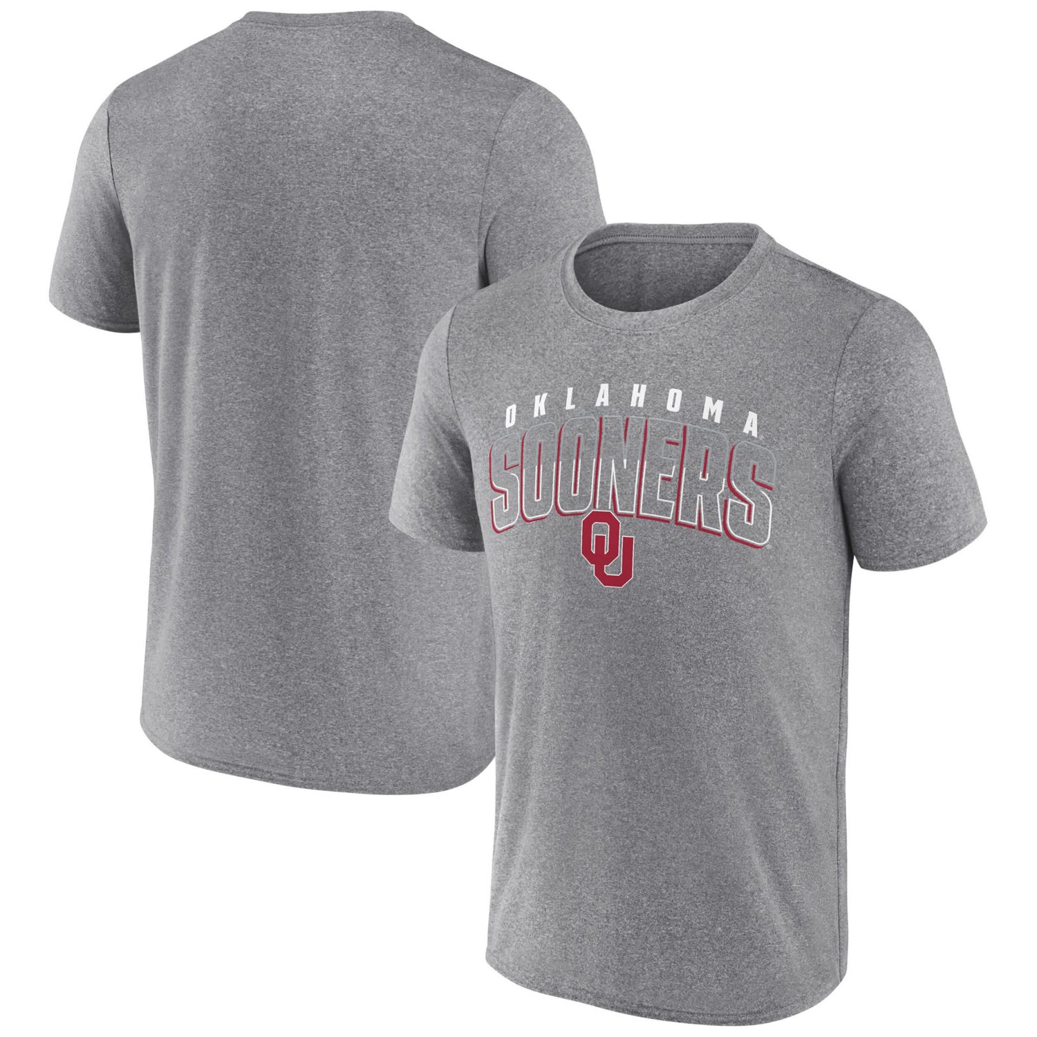 Fanatics Oklahoma Sooners Outline Split T-Shirt                                                                                  - view number 1