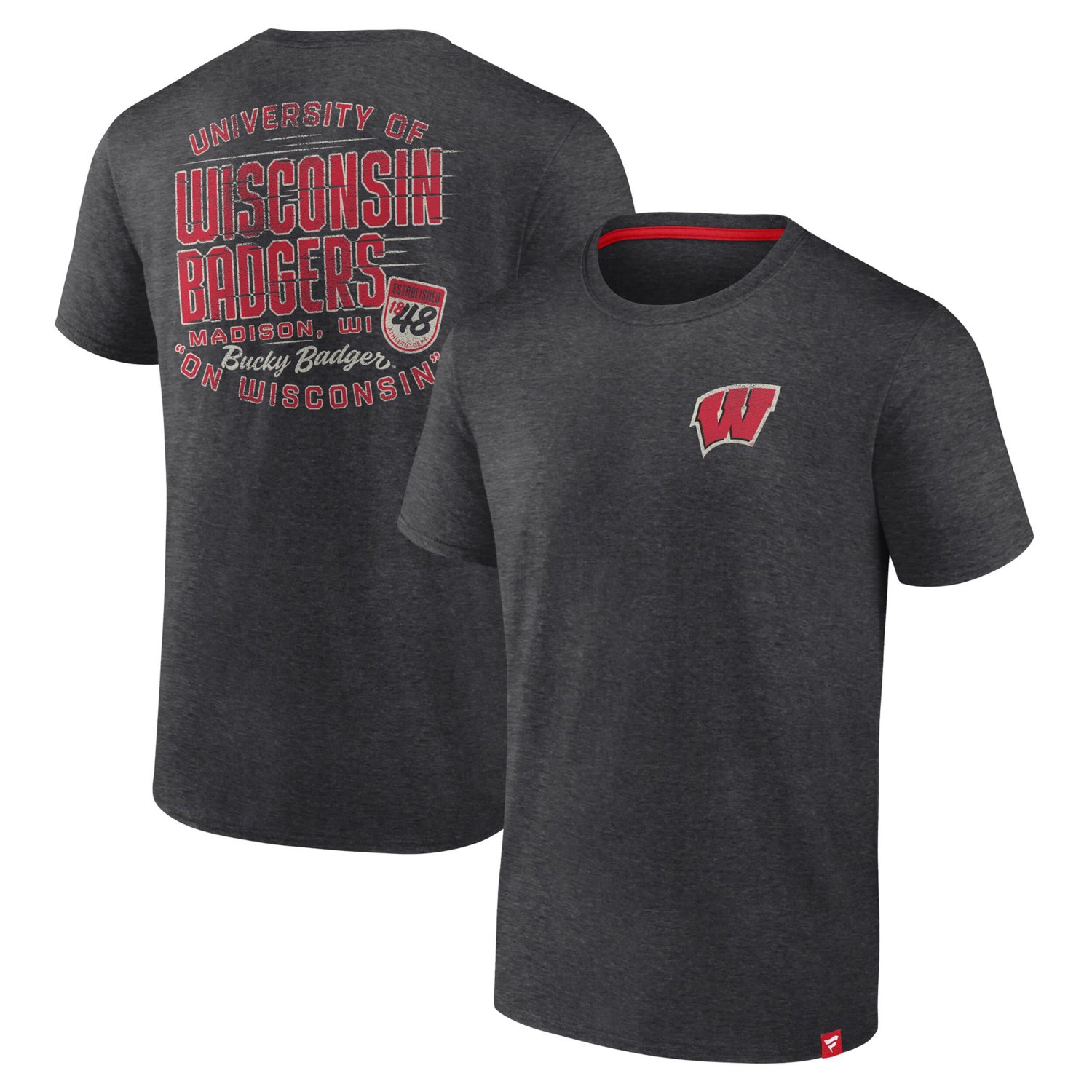 Fanatics Wisconsin Badgers Iconic T-Shirt