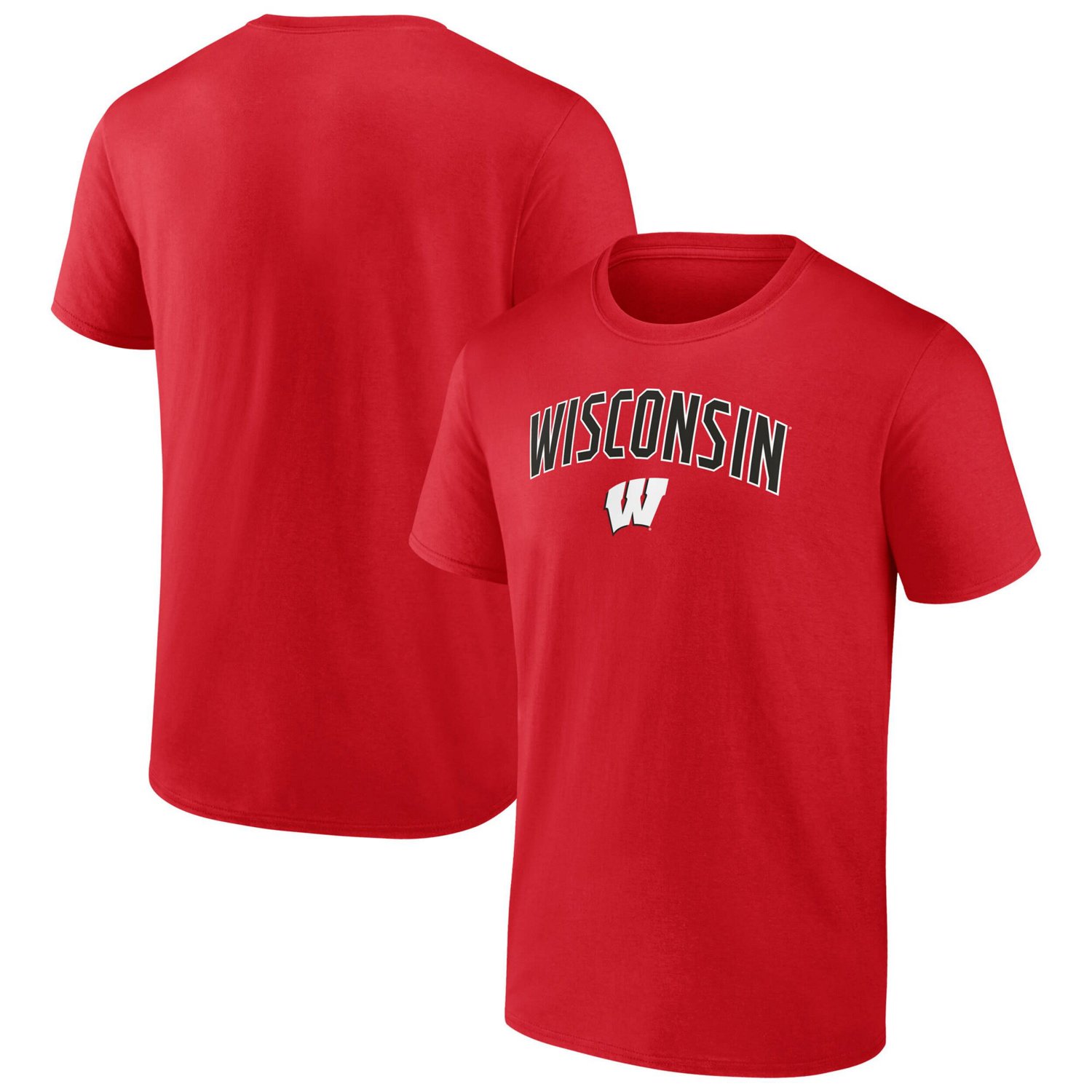 Fanatics Wisconsin Badgers Tall Engage Arch T-Shirt