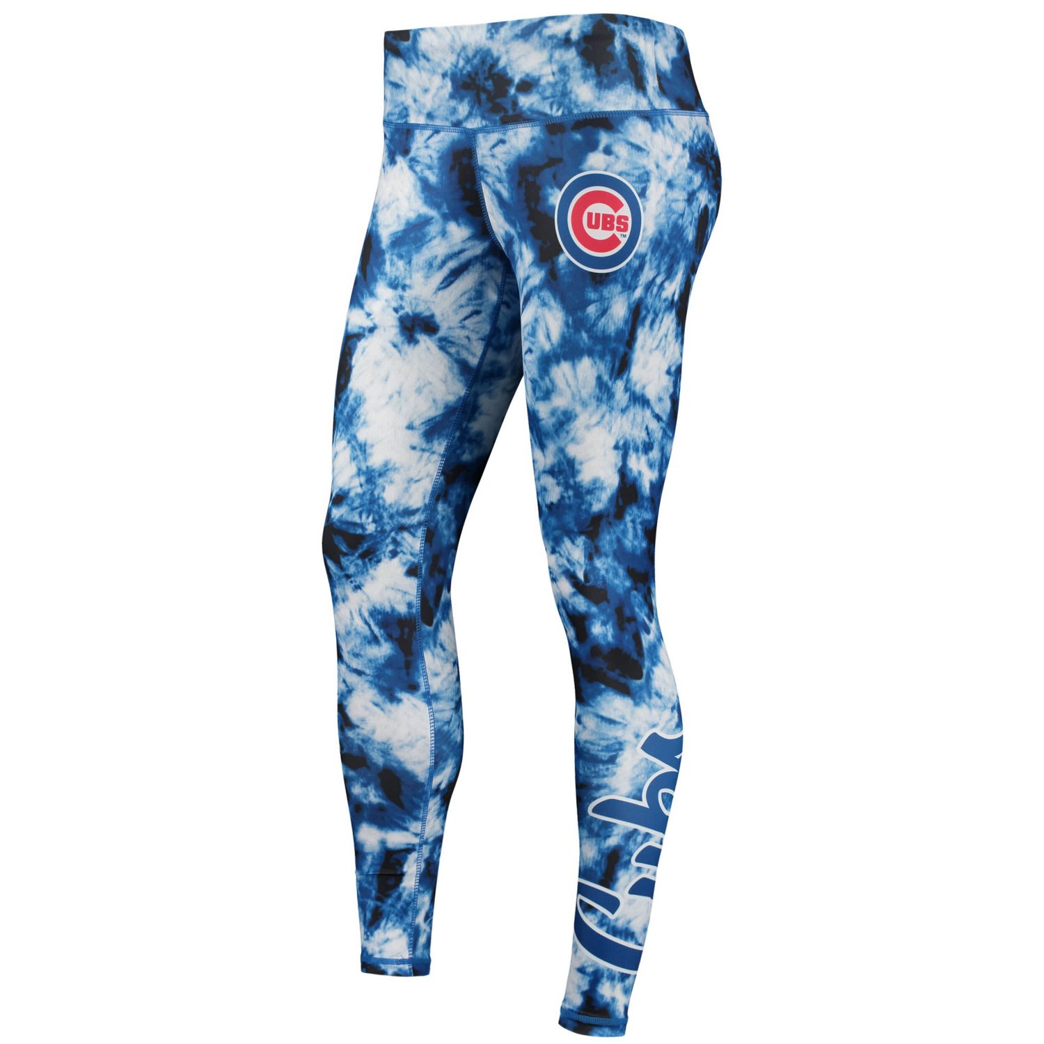 FOCO Chicago Cubs Tie-Dye Leggings - view number 2