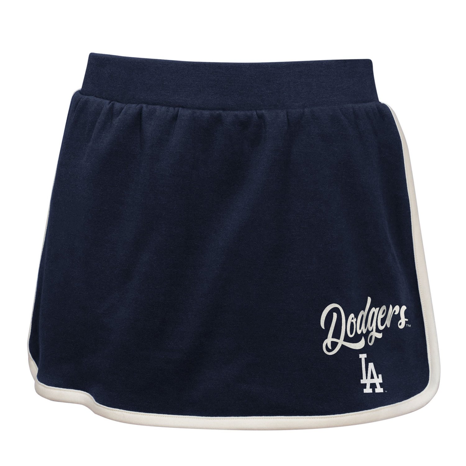 Girls Youth Los Angeles Dodgers Base Trainer Johnny Polo and Skort Set
