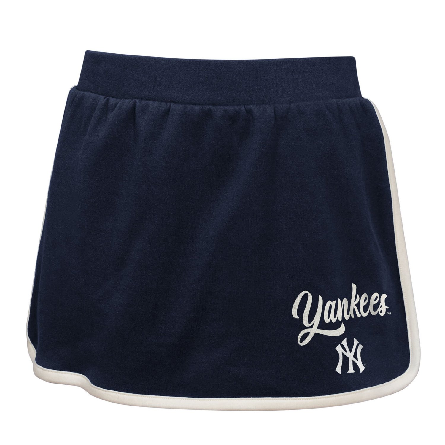Girls Youth New York Yankees Base Trainer Johnny Polo and Skort Set - view number 4
