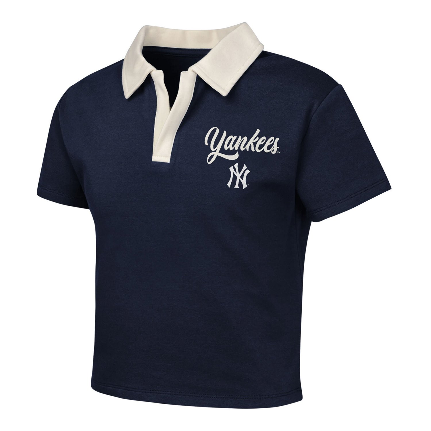Girls Youth New York Yankees Base Trainer Johnny Polo and Skort Set - view number 2
