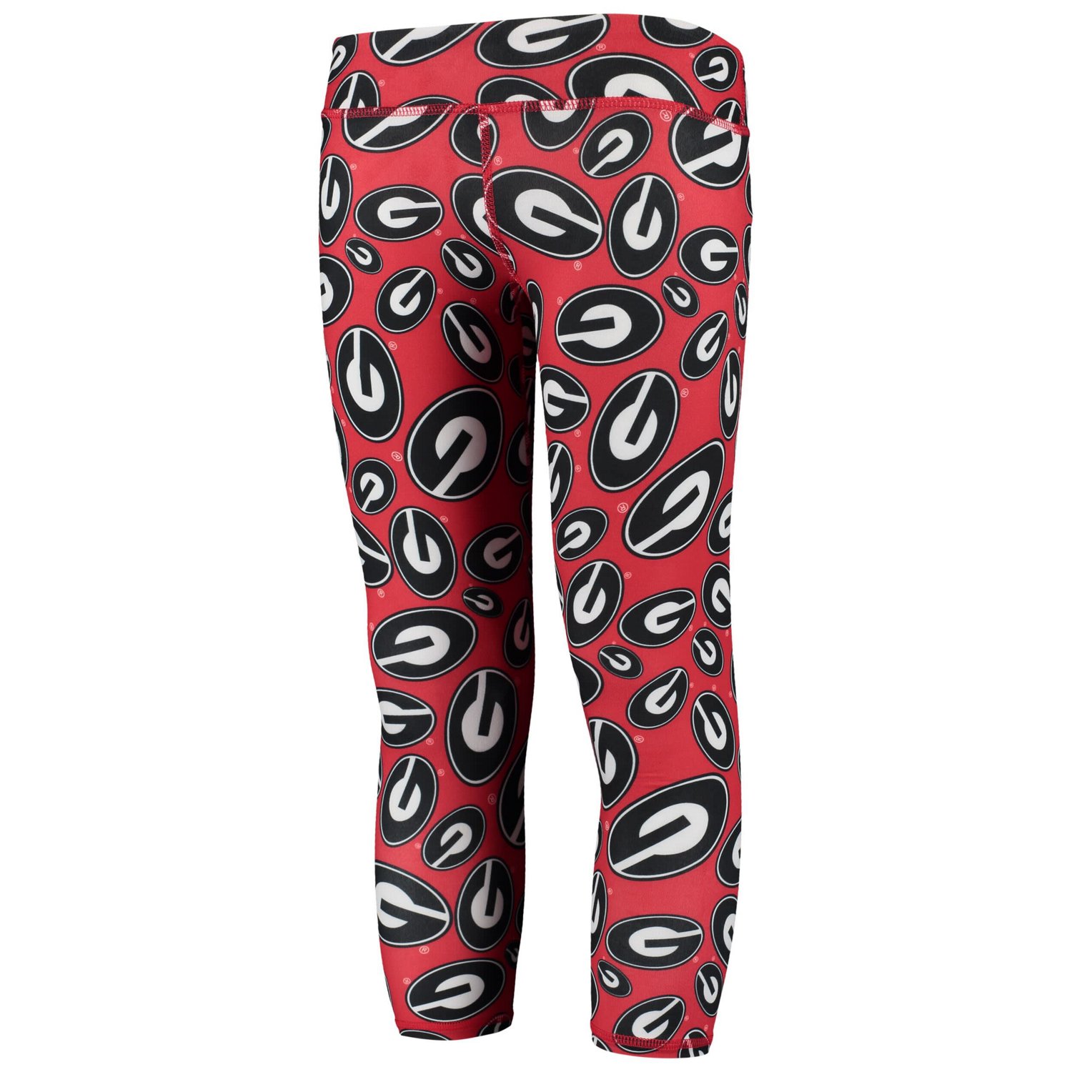 Girls Youth ZooZatz /Black Georgia Bulldogs Stacked Mascot Leggings - view number 2