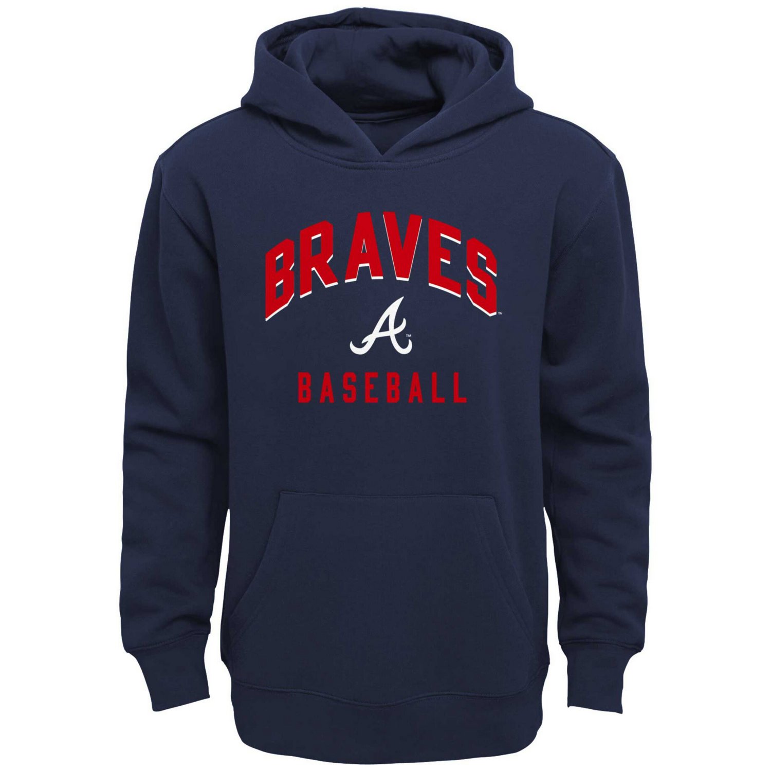 Heather Gray Atlanta Braves Play by Play Pullover Hoodie  Pants Set - view number 2