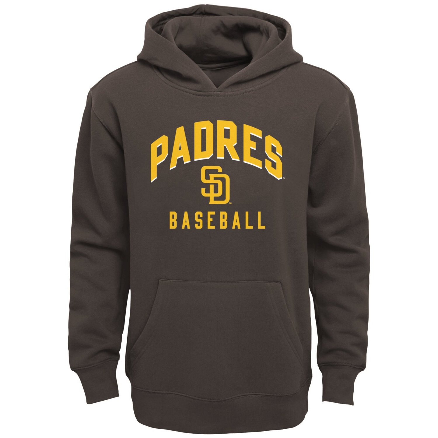 Heather Gray San Diego Padres Play by Play Pullover Hoodie  Pants Set - view number 2