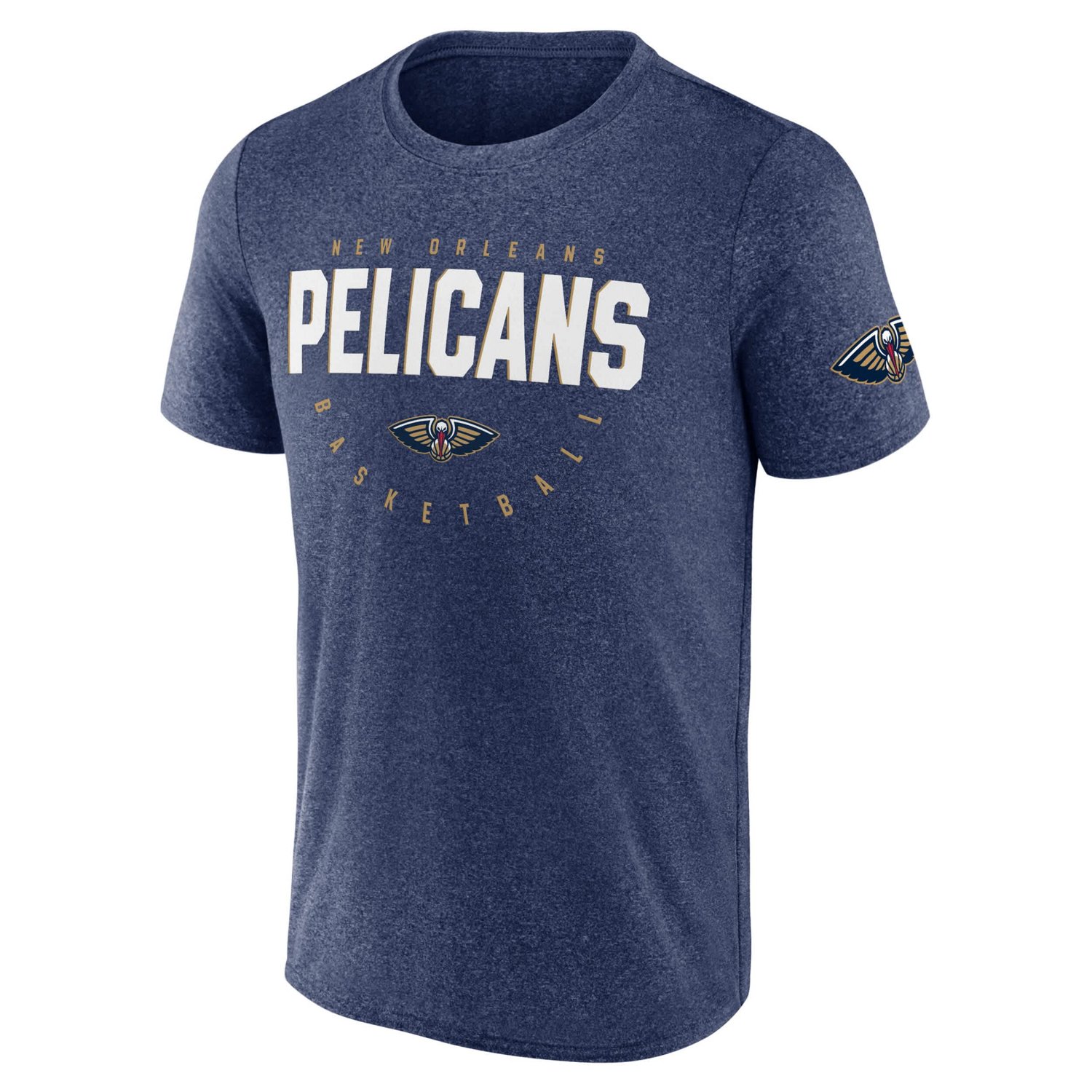 Heather New Orleans Pelicans Block Practice Performance T-Shirt - view number 2