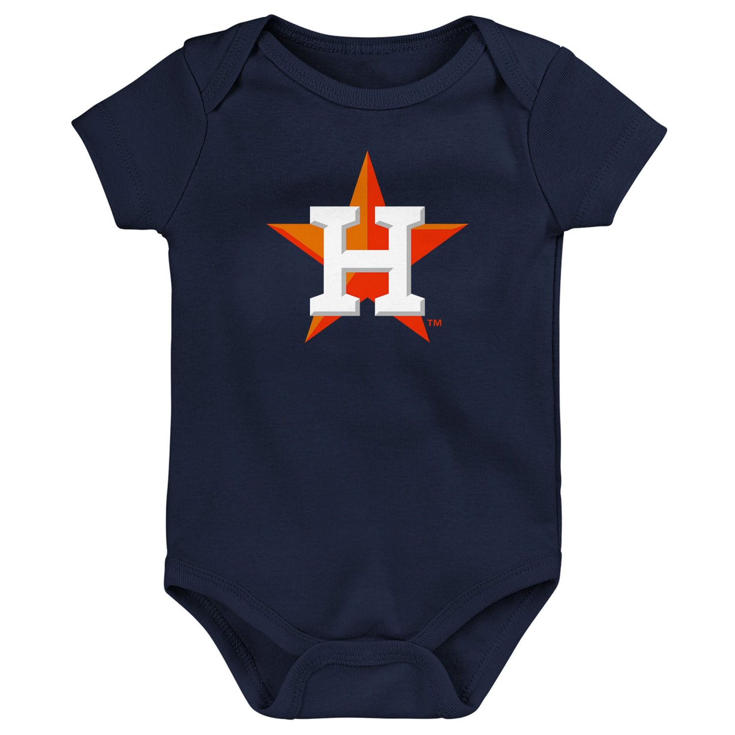 Houston Astros Slide Home Three-Pack Bodysuit Set