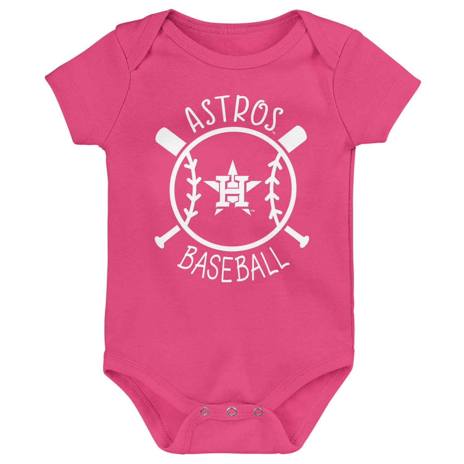 Houston Astros Slide Home Three-Pack Bodysuit Set - view number 4