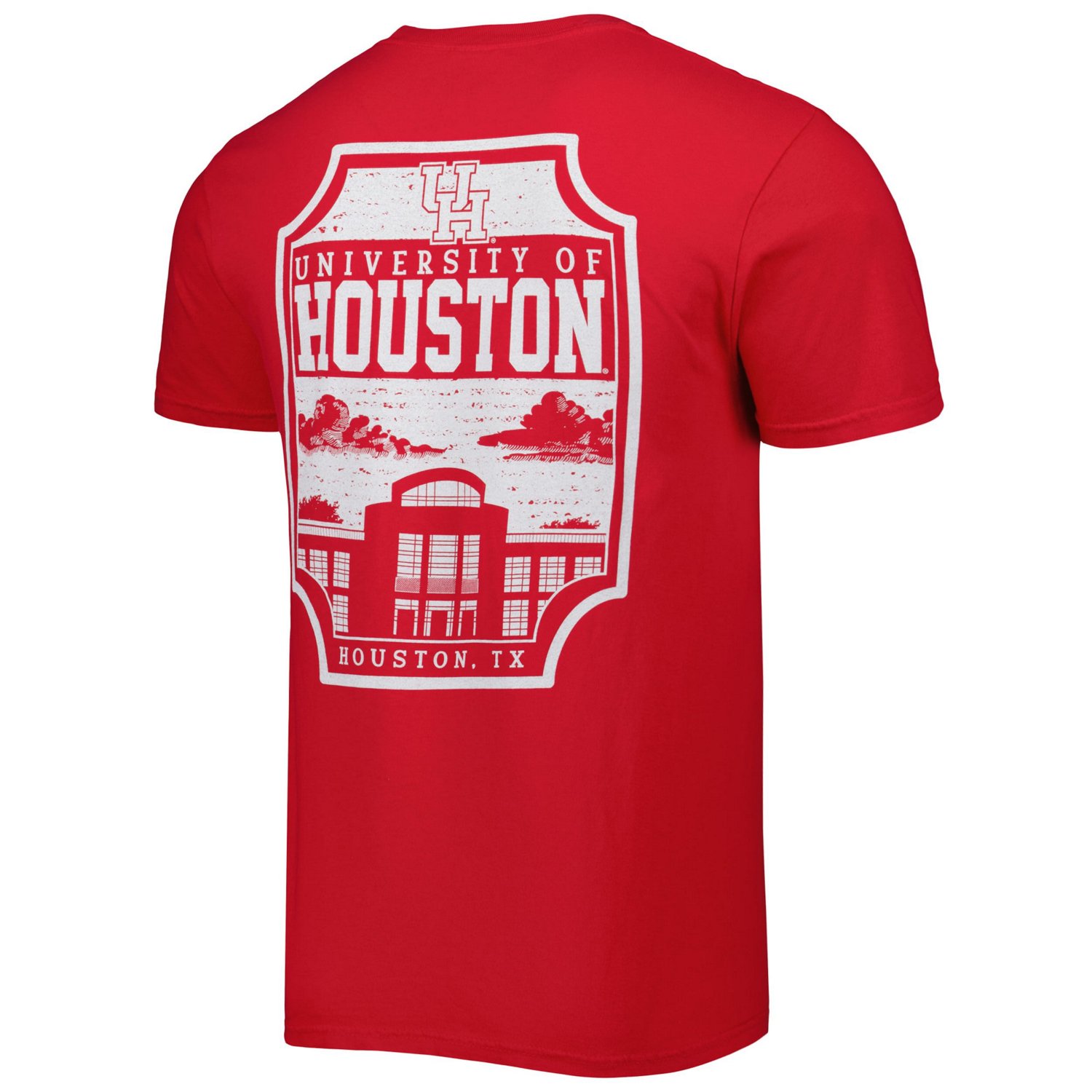 Houston Cougars Logo Campus Icon T-Shirt