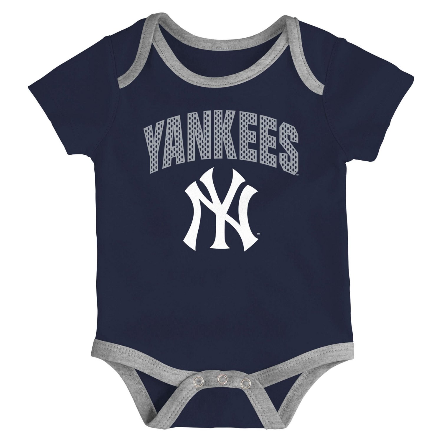 Infant Outerstuff New York Yankees All Day Play Three-Piece Bodysuit Set - view number 2