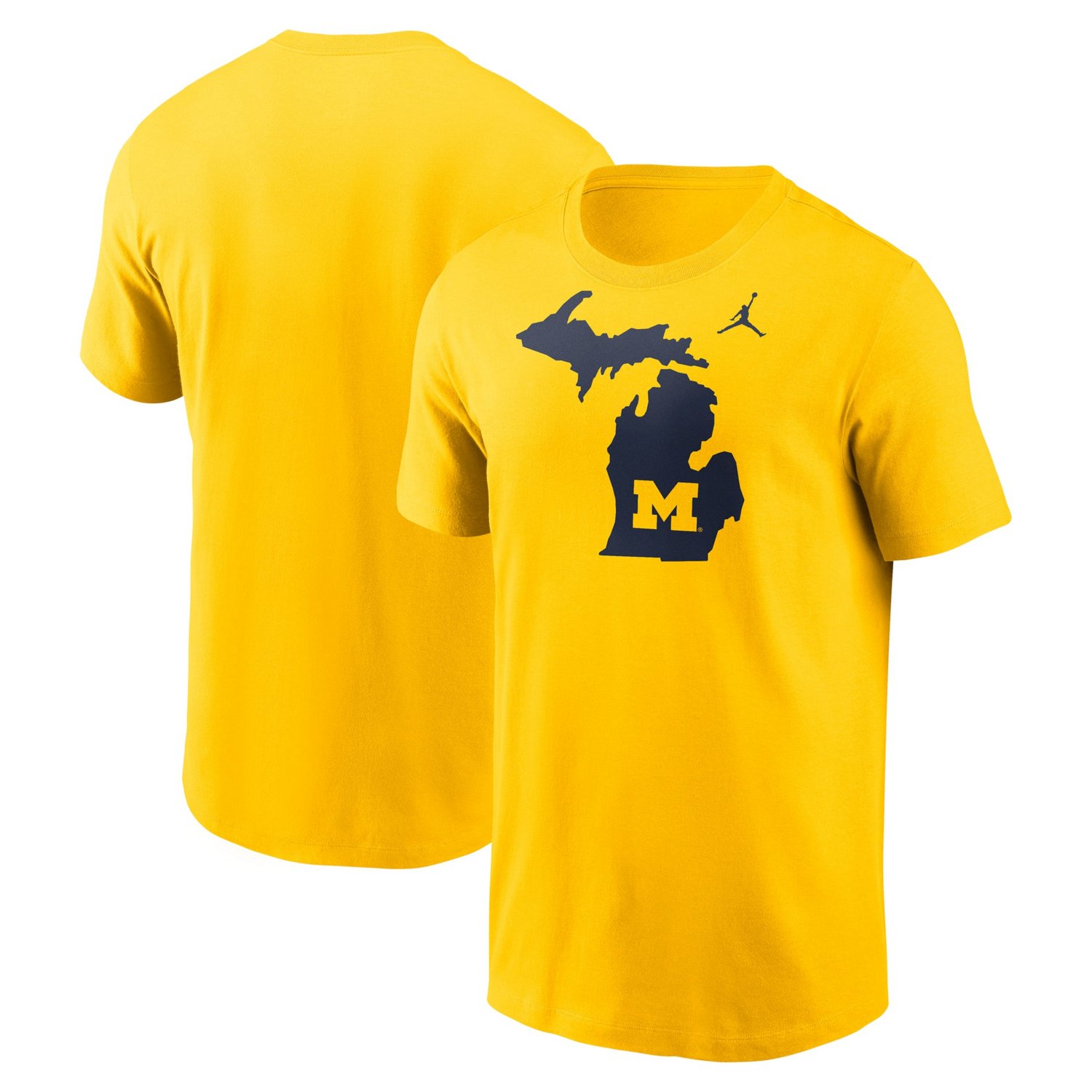 Jordan Brand Michigan Wolverines Campus Local T-Shirt - view number 1