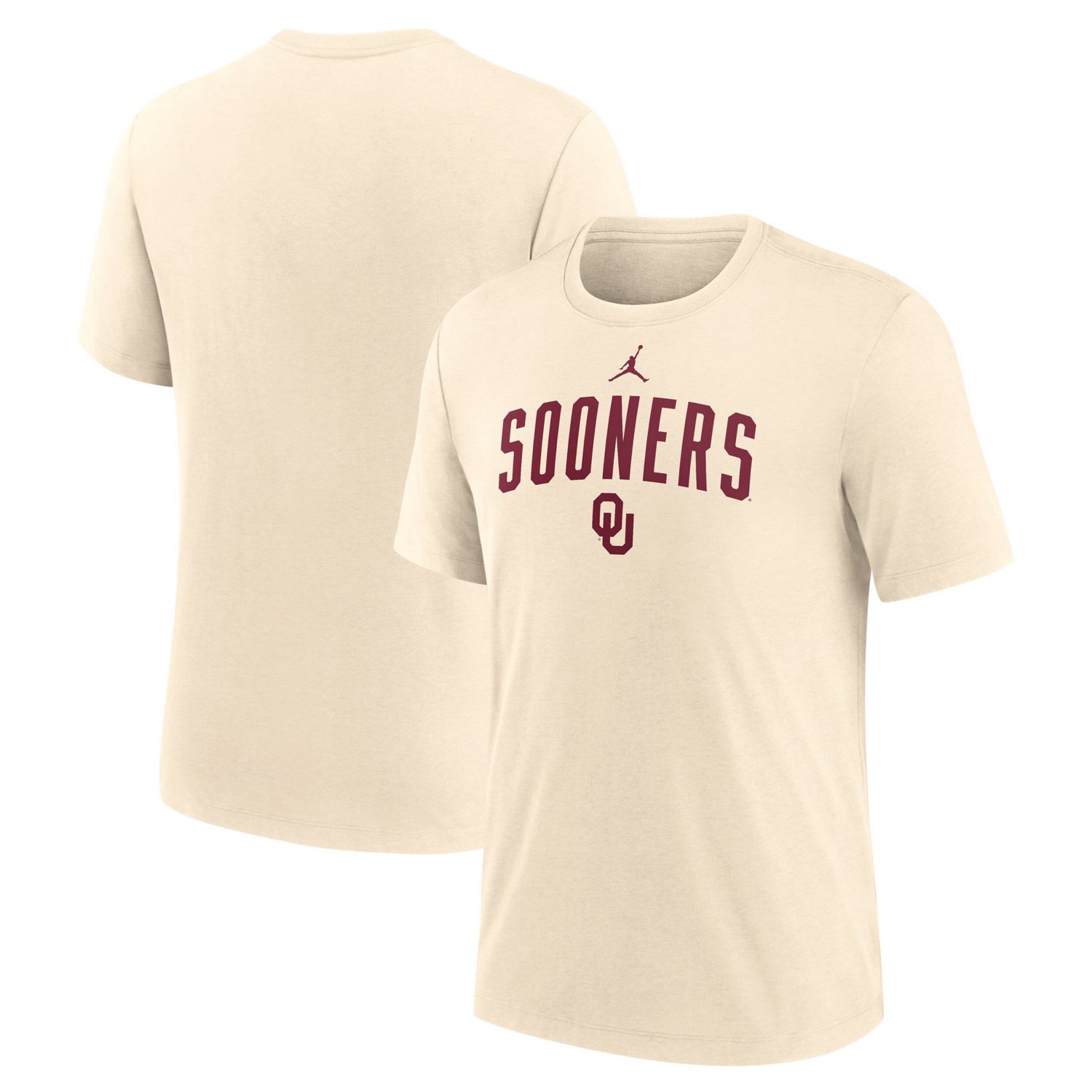 Jordan Brand Oklahoma Sooners Arch Logo Triblend T-Shirt