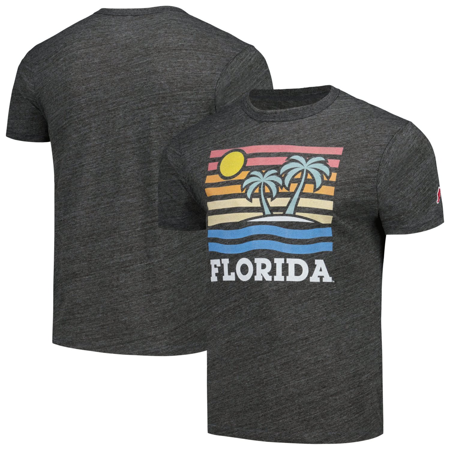 League Collegiate Wear Florida Gators Hyper Local Victory Falls Tri-Blend T-Shirt