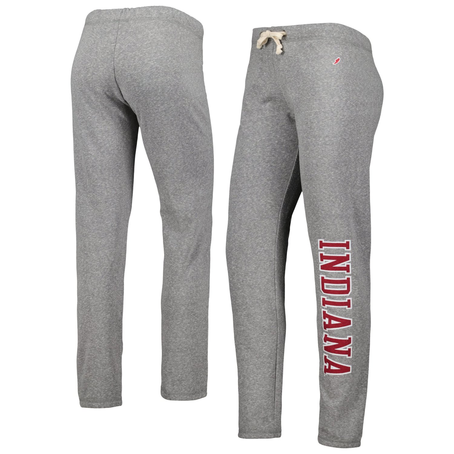 League Collegiate Wear Indiana Hoosiers Victory Springs Tri-Blend Jogger Pants                                                  
