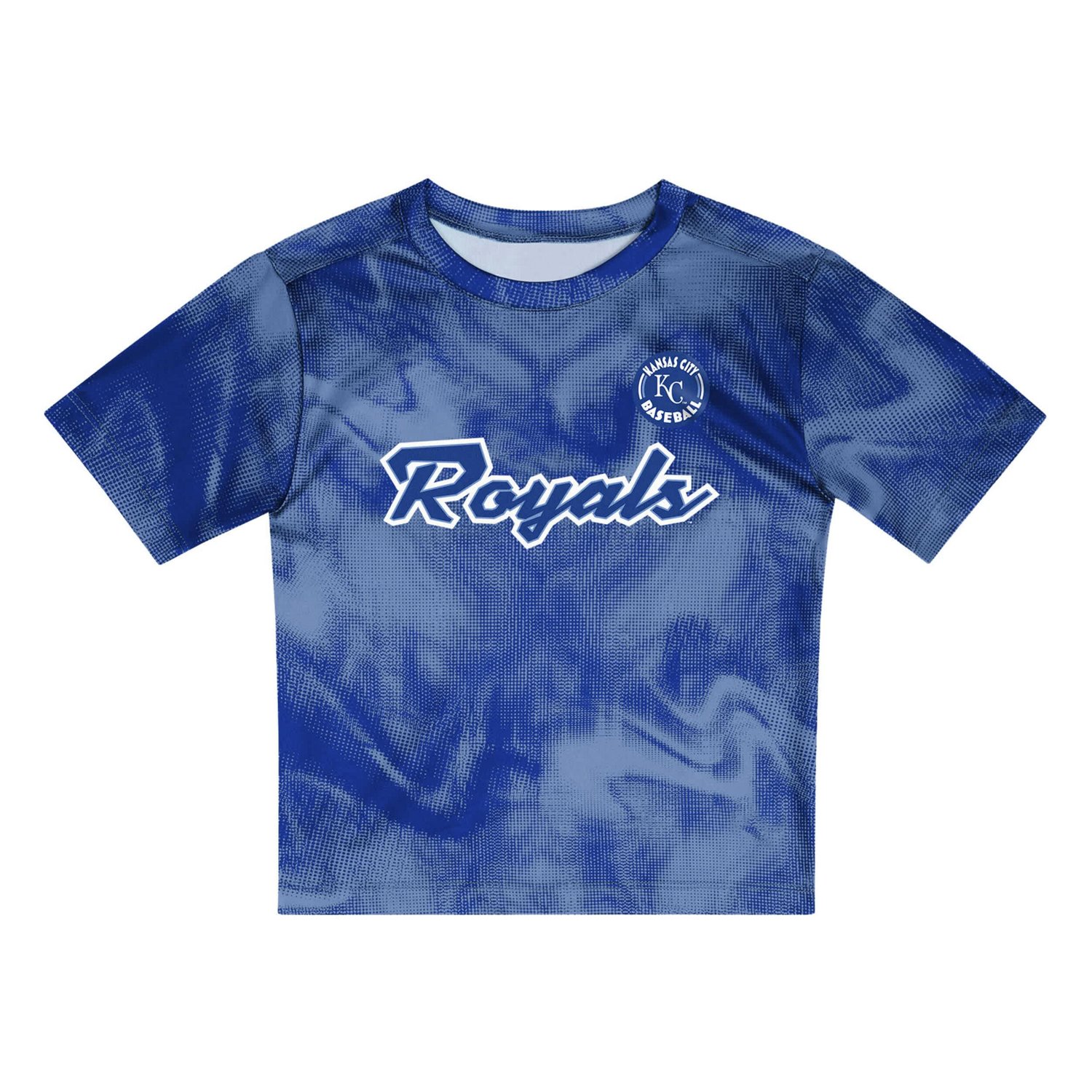 Light Royal Kansas City Royals Pinch Hitter Infielder T-Shirt and Shorts Set - view number 2