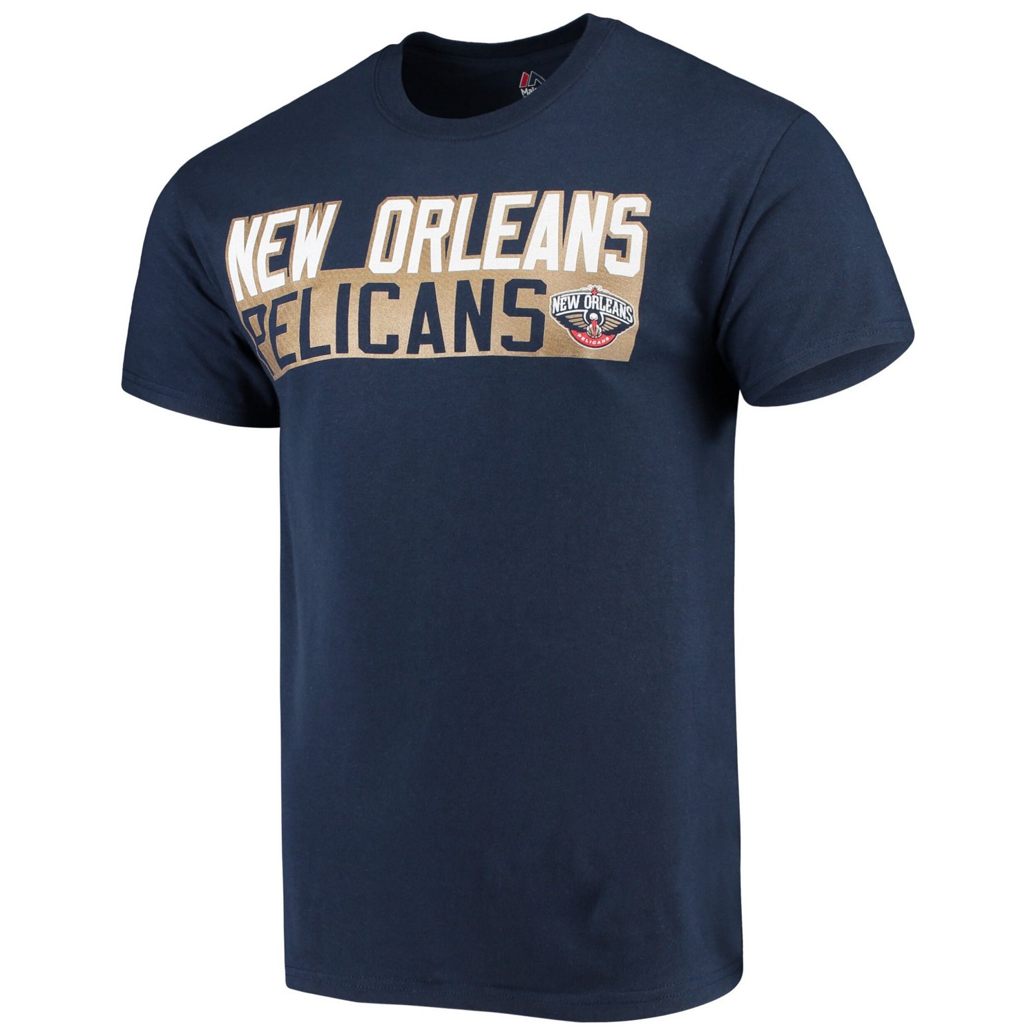 Majestic E'Twaun Moore New Orleans Pelicans Vertical Name  Number T-Shirt                                                        - view number 2