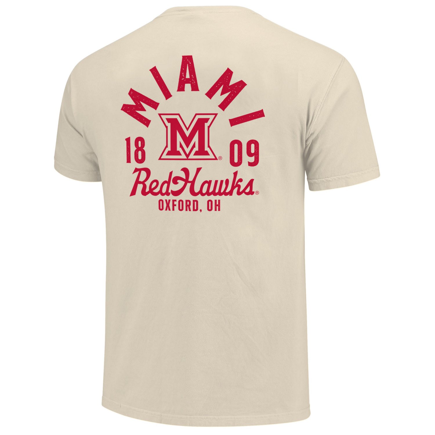 Miami University RedHawks Comfort Colors Mascot Overlay T-Shirt - view number 3