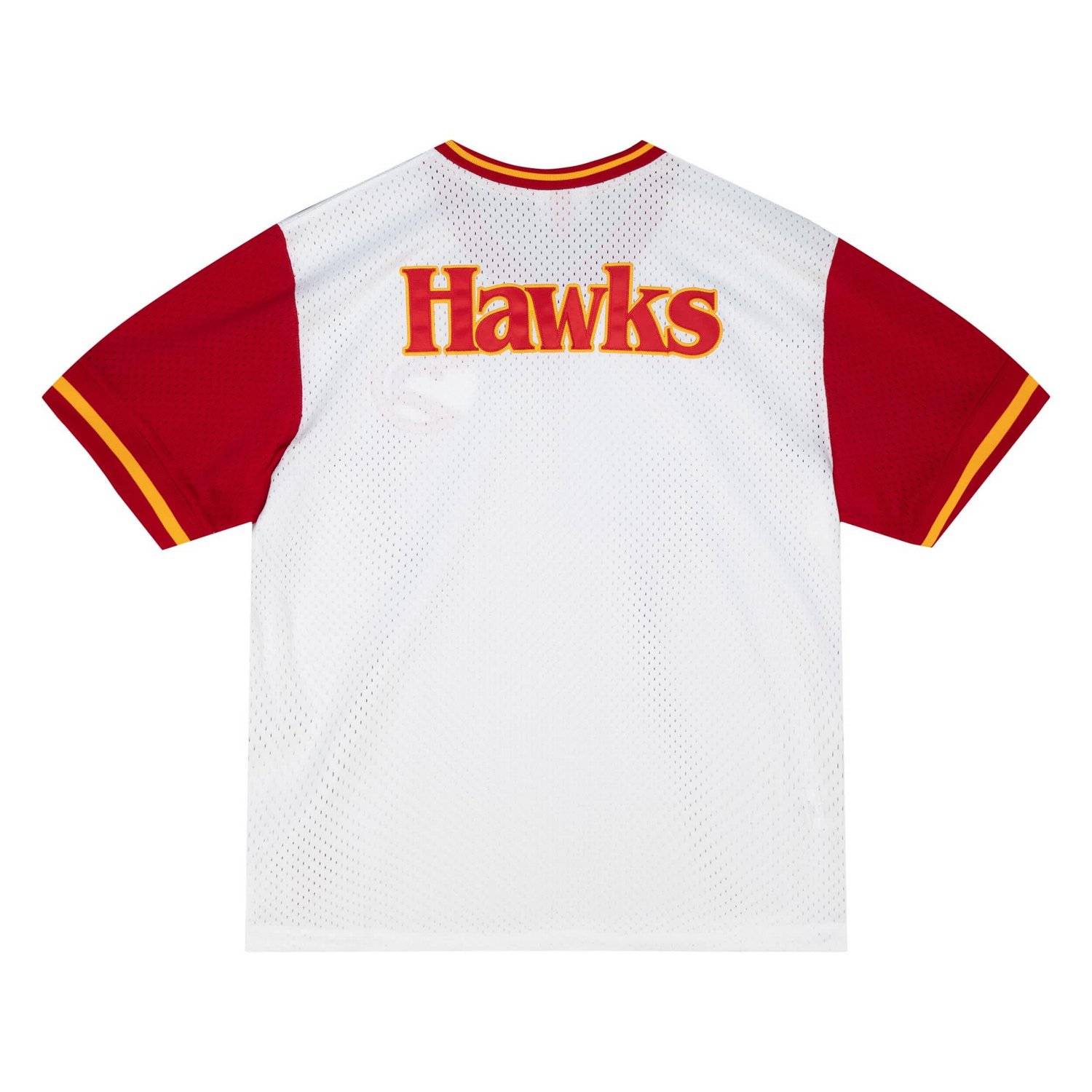 Mitchell  Ness Atlanta Hawks Fashion Mesh V-Neck Top                                                                             - view number 3