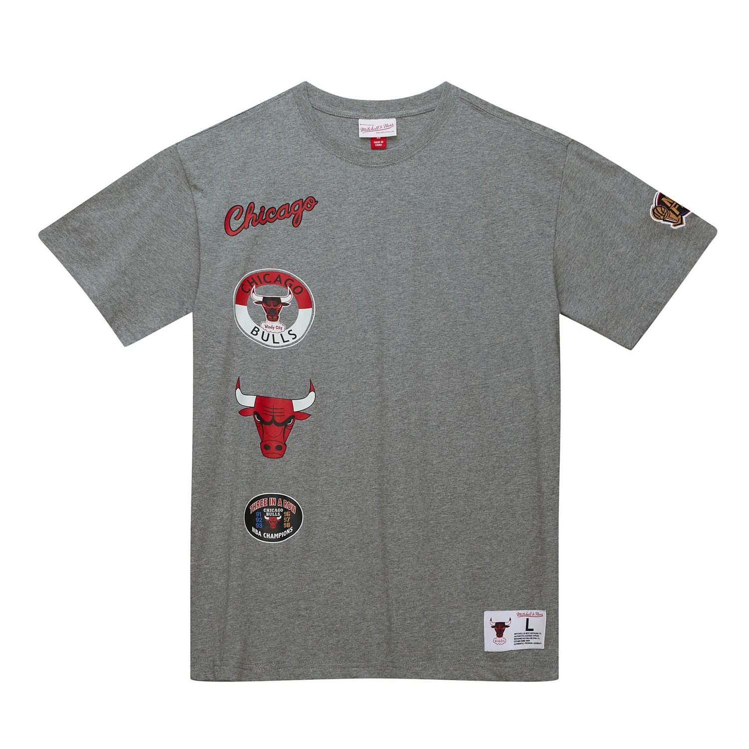 Mitchell  Ness Chicago Bulls City Collection T-Shirt - view number 2