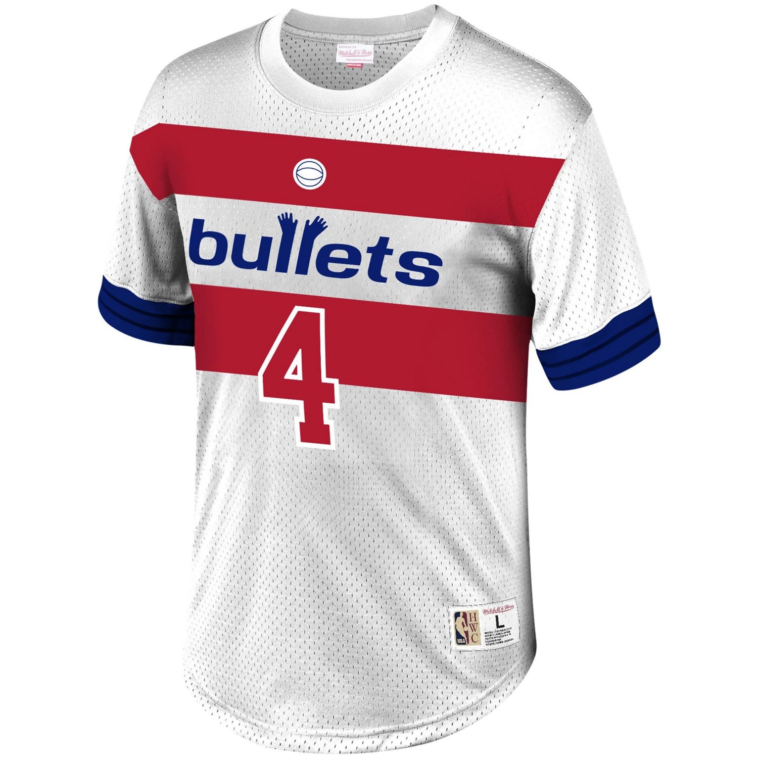 Mitchell  Ness Chris Webber Washington Bullets Mesh T-Shirt