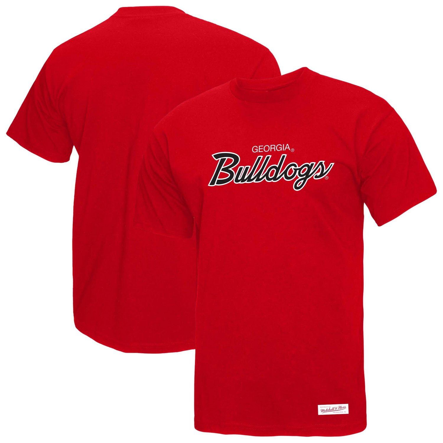 Mitchell  Ness Georgia Bulldogs Elite Script T-Shirt
