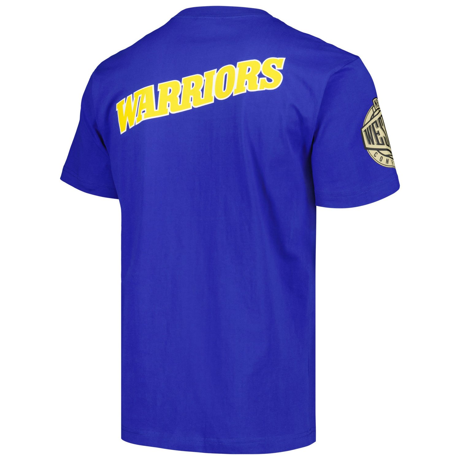 Mitchell  Ness Golden State Warriors Hardwood Classics Team OG 20 Premium Vintage Logo T-Shirt - view number 3