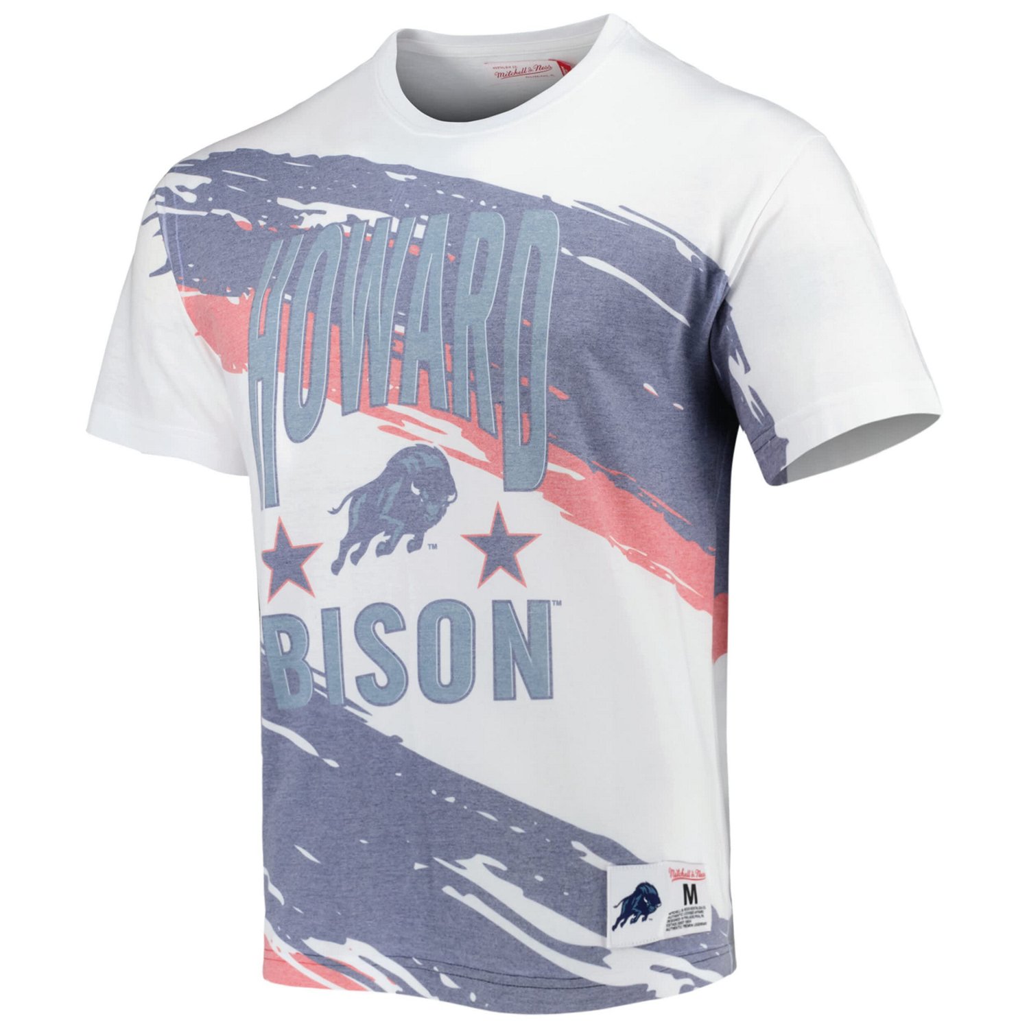 Mitchell  Ness Howard Bison Paintbrush Sublimated T-Shirt - view number 2