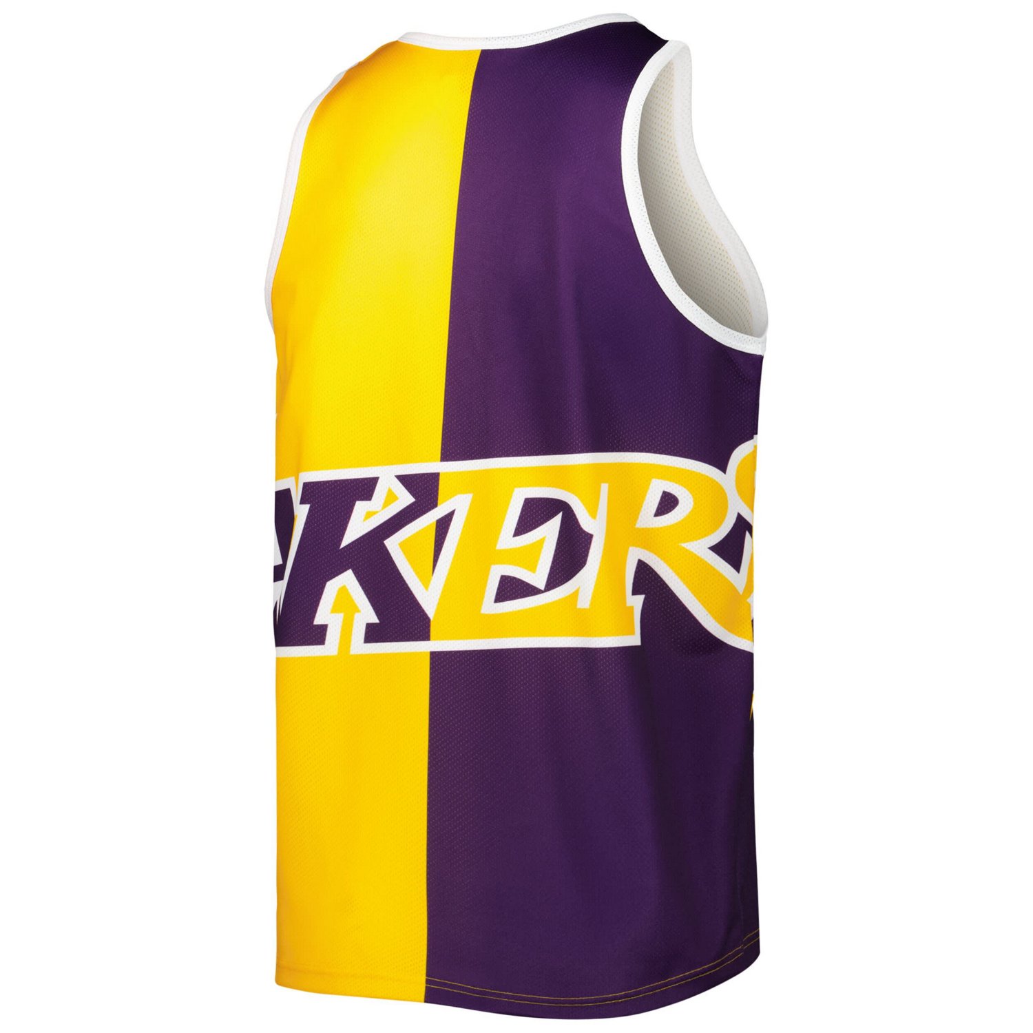 Mitchell  Ness Magic Johnson /Gold Los Angeles Lakers Sublimated Player Tank Top - view number 3