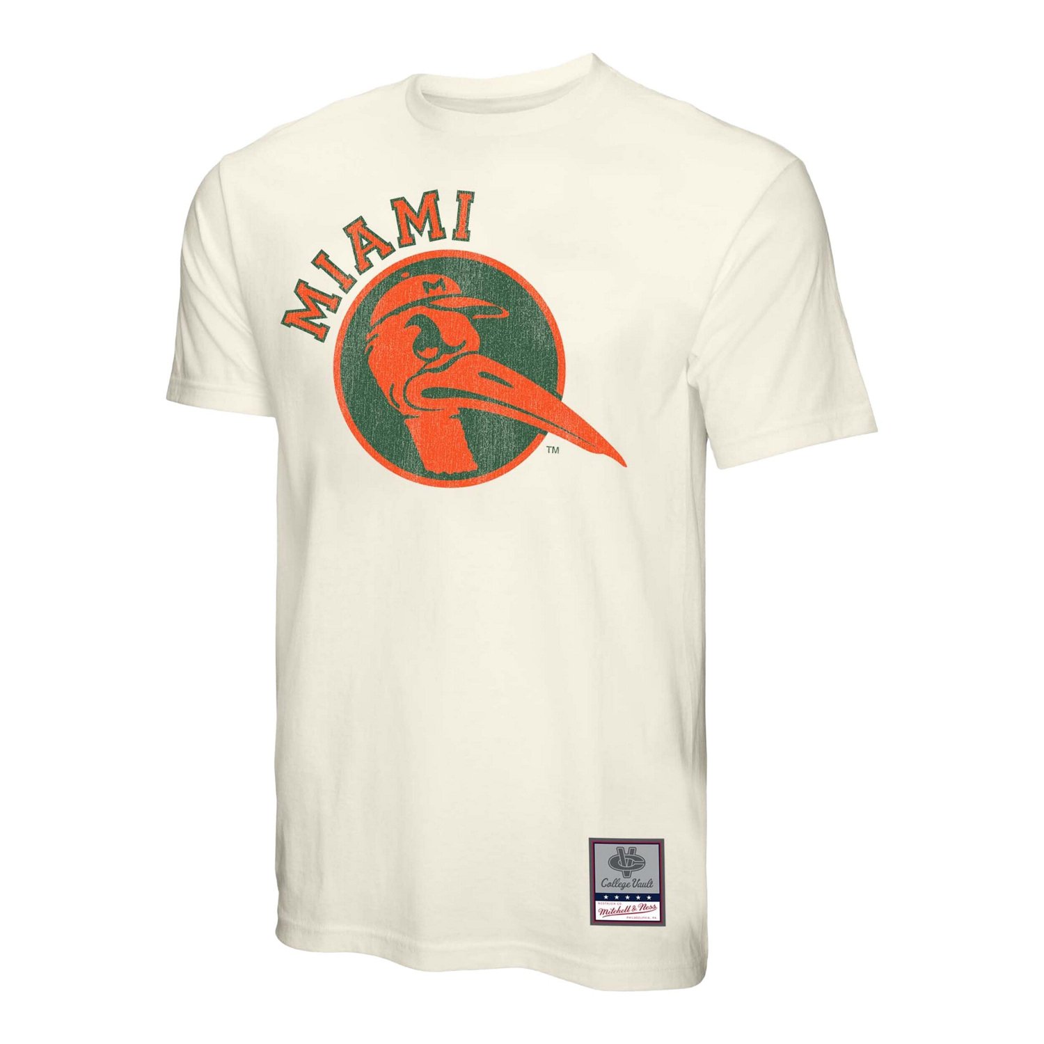 Mitchell  Ness Miami Hurricanes Vintage Tone T-Shirt - view number 2