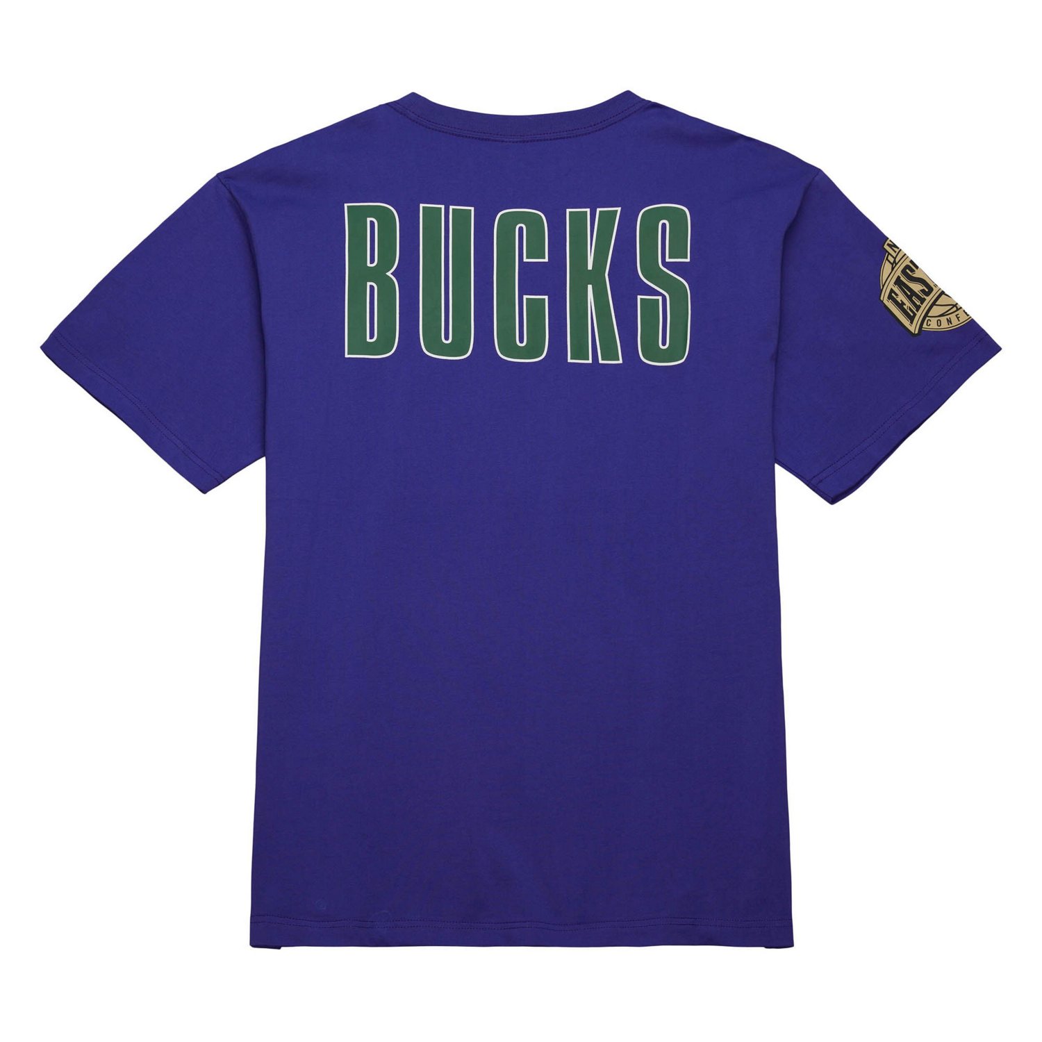 Mitchell  Ness Milwaukee Bucks Hardwood Classics Team OG 20 Premium Vintage Logo T-Shirt - view number 3