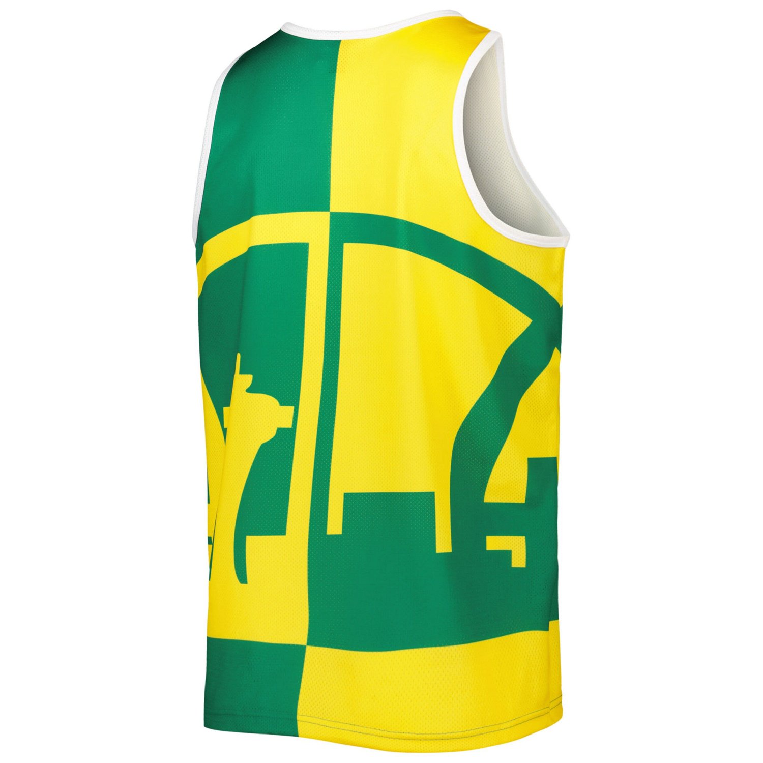 Mitchell  Ness Shawn Kemp Gold Seattle SuperSonics Sublimated Player Tank Top