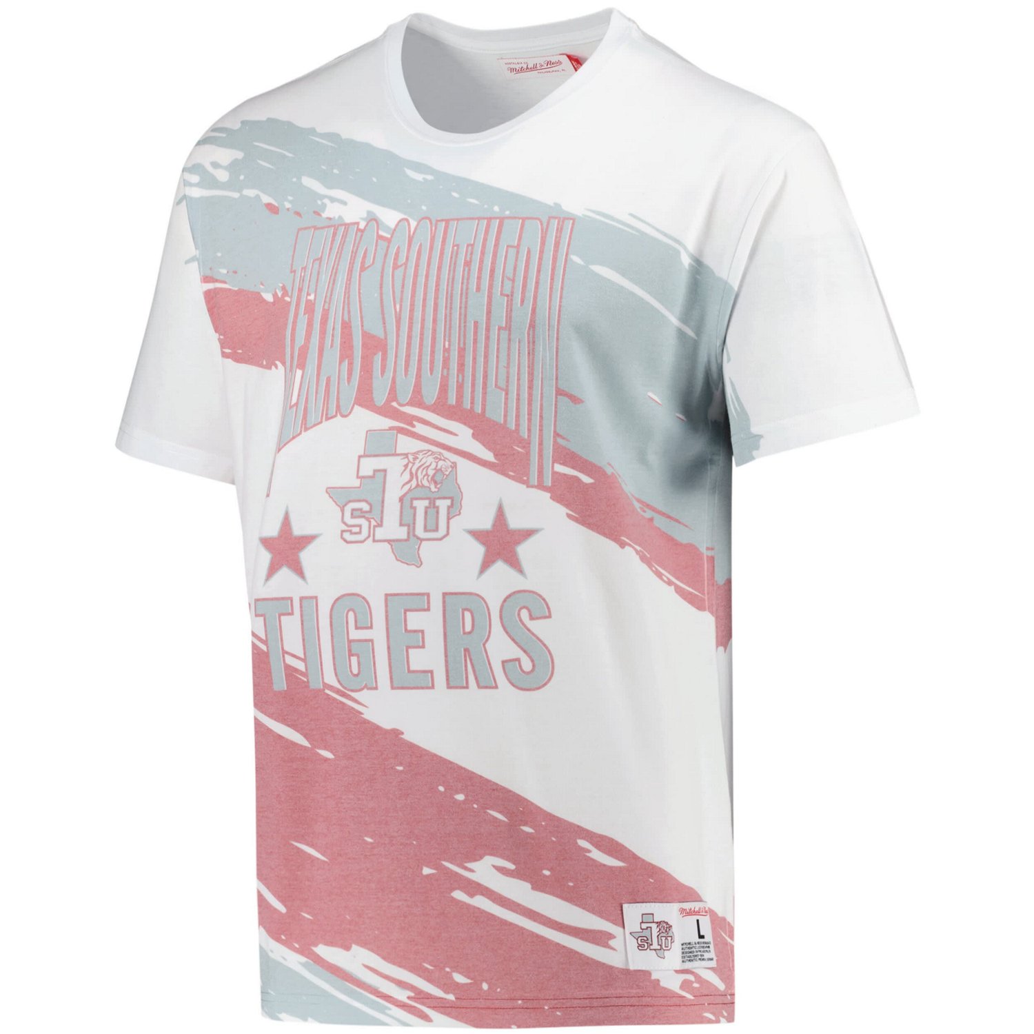 Mitchell  Ness Texas Southern Tigers Paintbrush Sublimated T-Shirt - view number 2