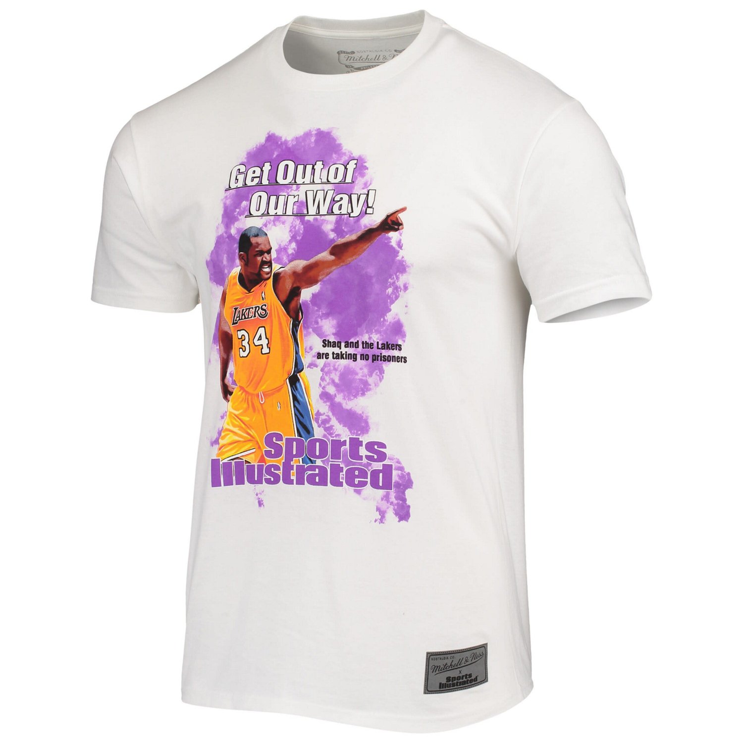 Mitchell  Ness x Sports Illustrated Shaquille O'Neal Los Angeles Lakers Player T-Shirt - view number 2