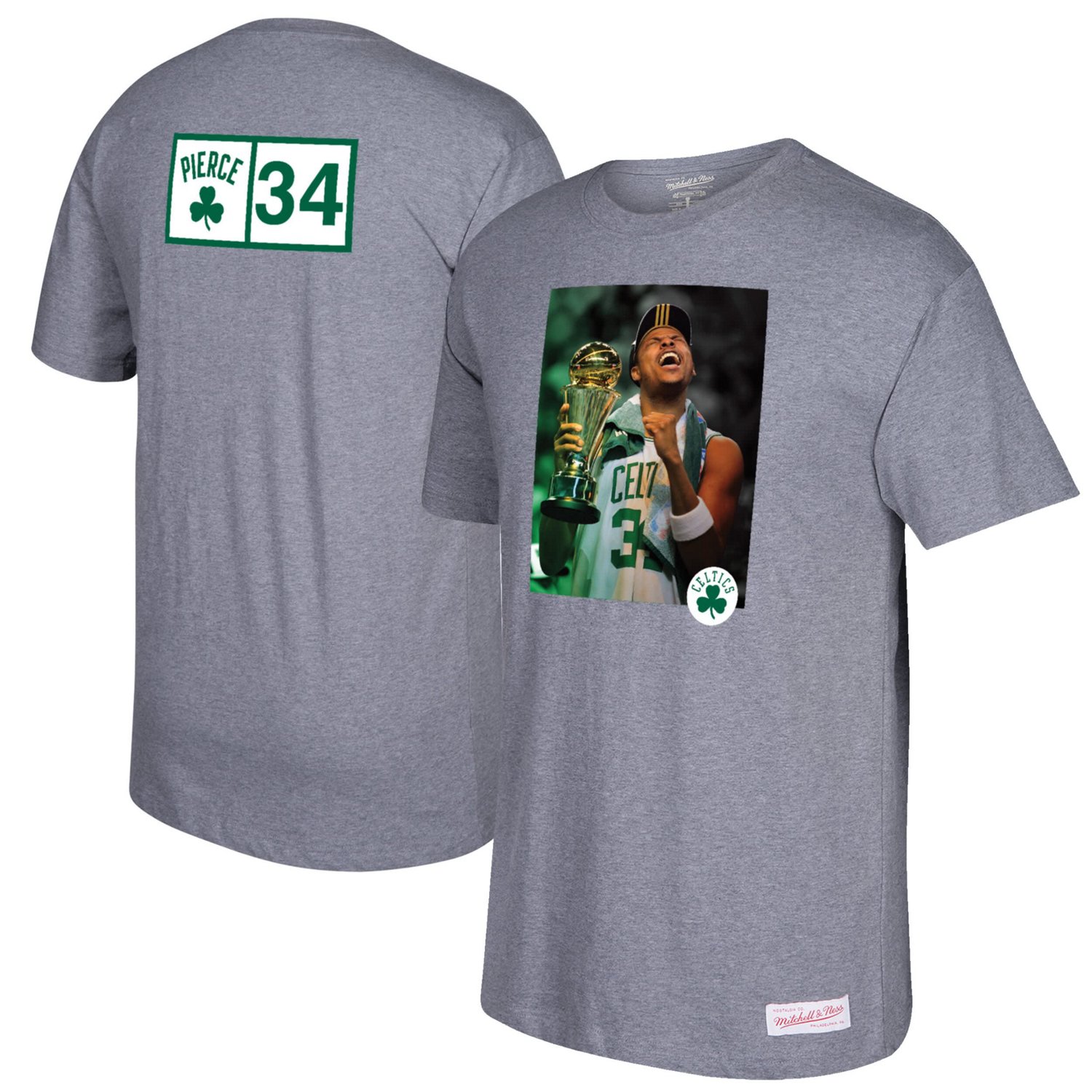 Mitchell Ness Paul Pierce Boston Celtics Graphic T-Shirt