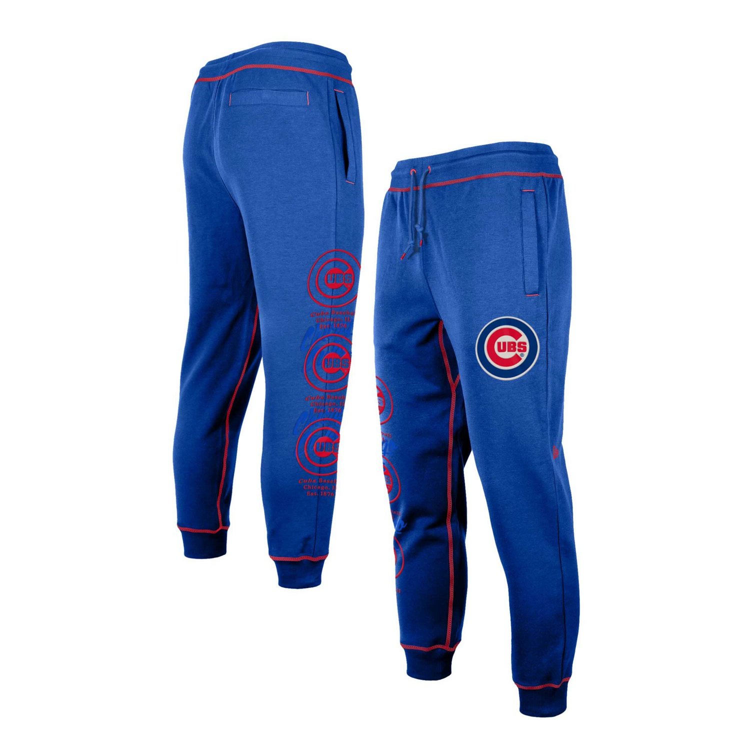 New Era Chicago Cubs Team Split Jogger Pants - view number 1