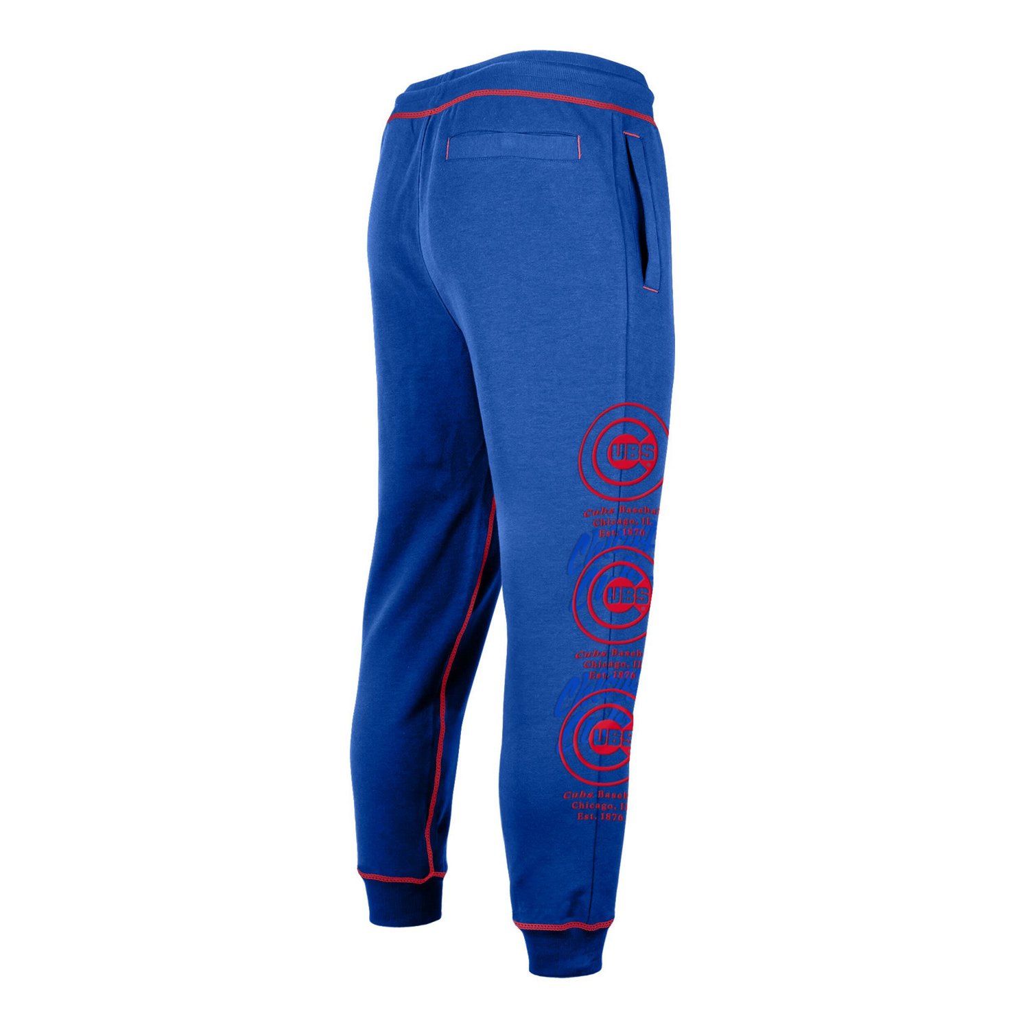 New Era Chicago Cubs Team Split Jogger Pants - view number 3