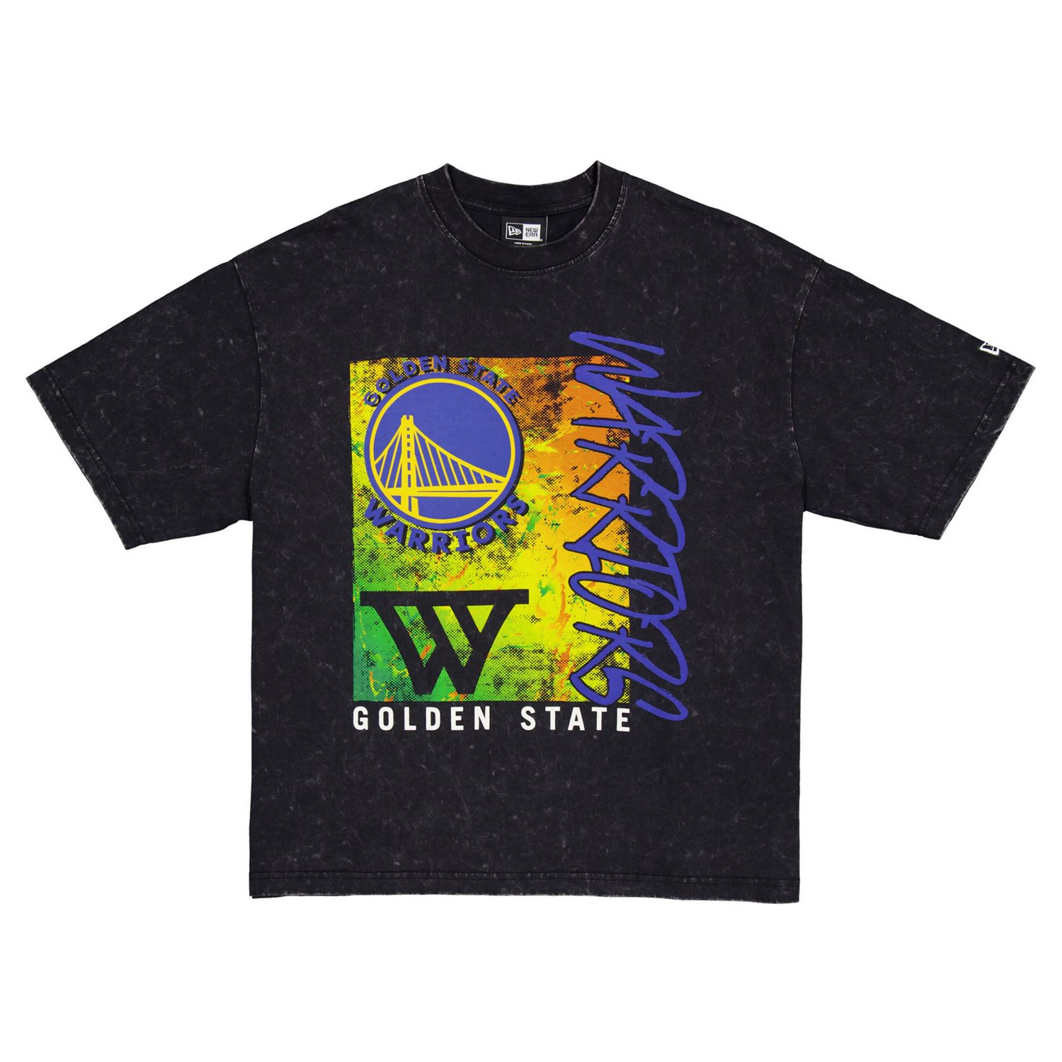 New Era Golden State Warriors Sport Classics Enzyme Washed T-Shirt - view number 2