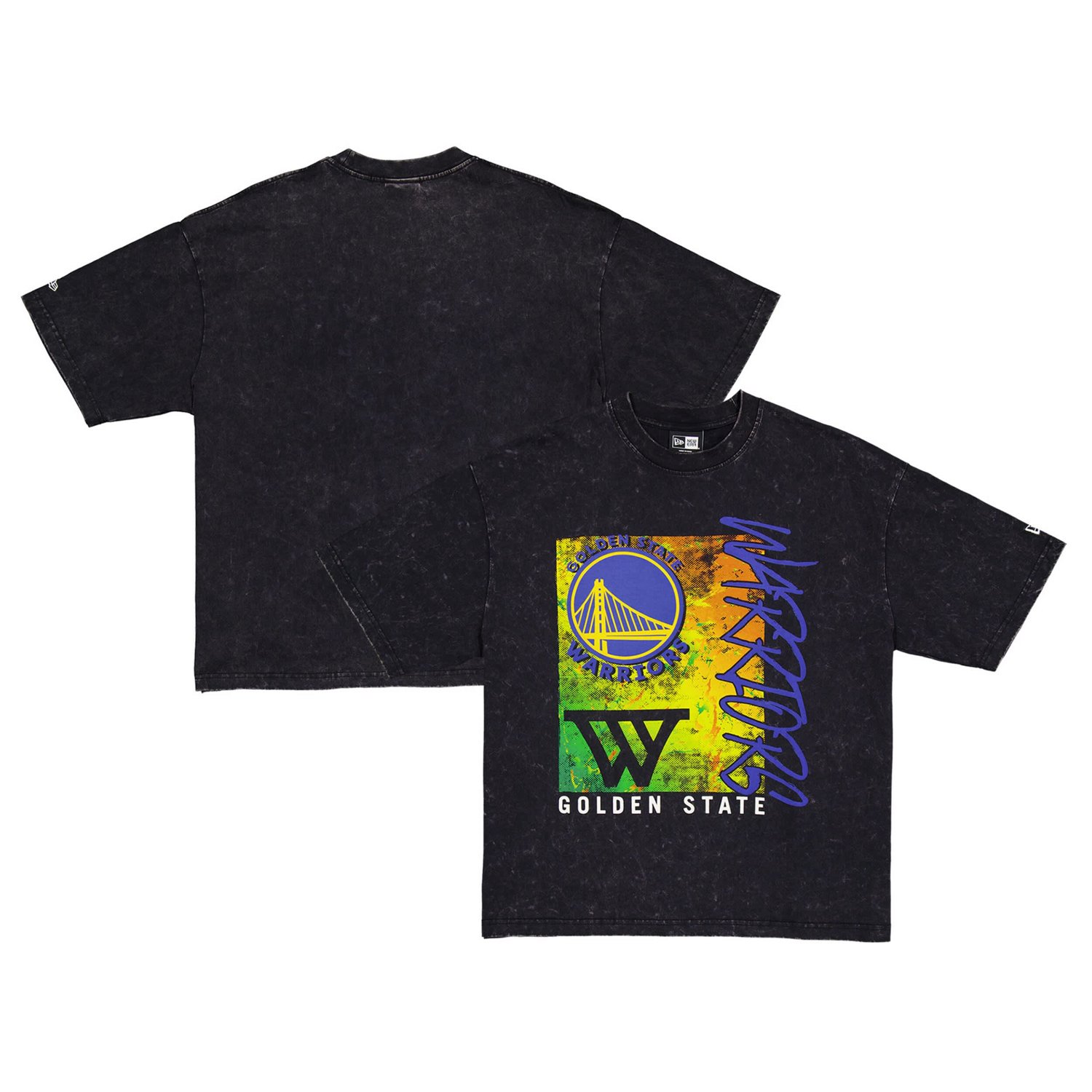 New Era Golden State Warriors Sport Classics Enzyme Washed T-Shirt