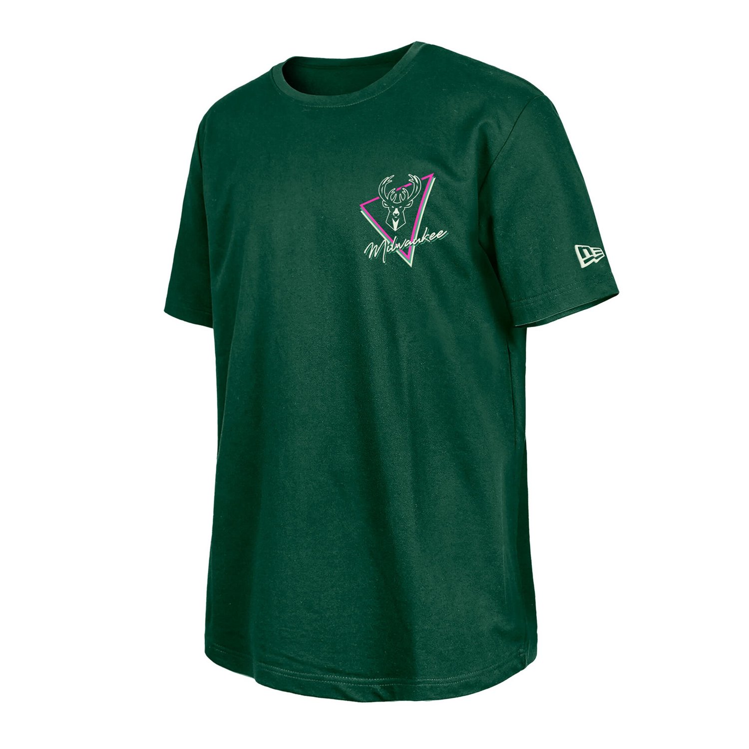 New Era Hunter Milwaukee Bucks Glow-in-the-Dark T-Shirt - view number 2