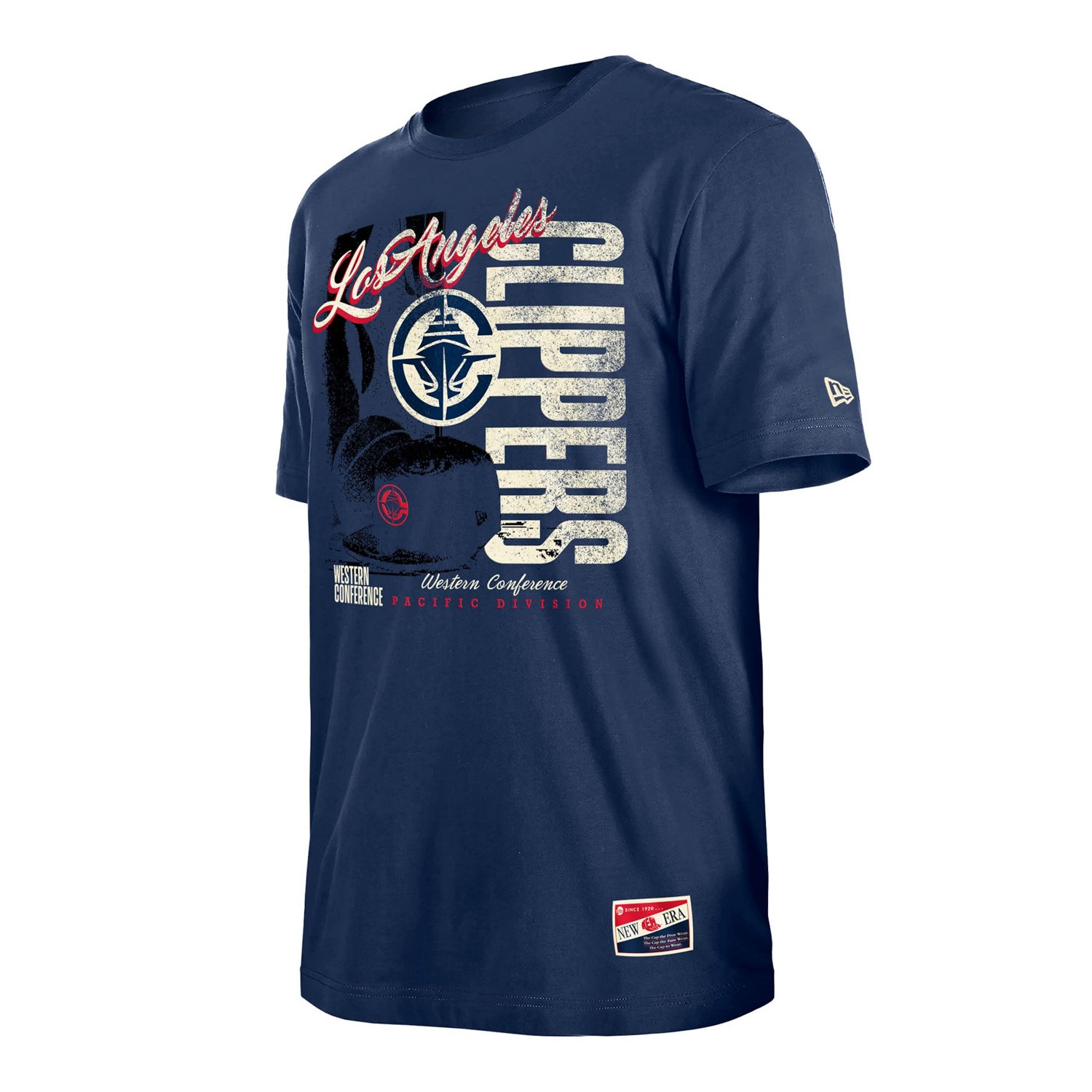 New Era LA Clippers Distressed Throwback Vintage Color Pack T-Shirt                                                              - view number 2