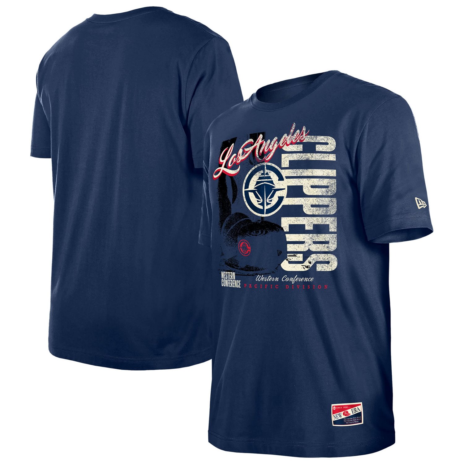 New Era LA Clippers Distressed Throwback Vintage Color Pack T-Shirt                                                              - view number 1